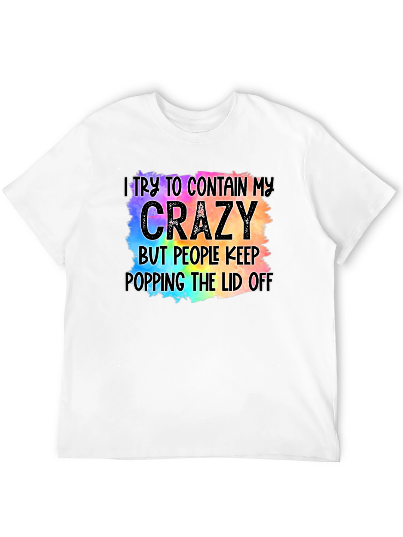 Crazy Lid Black T-Shirt
