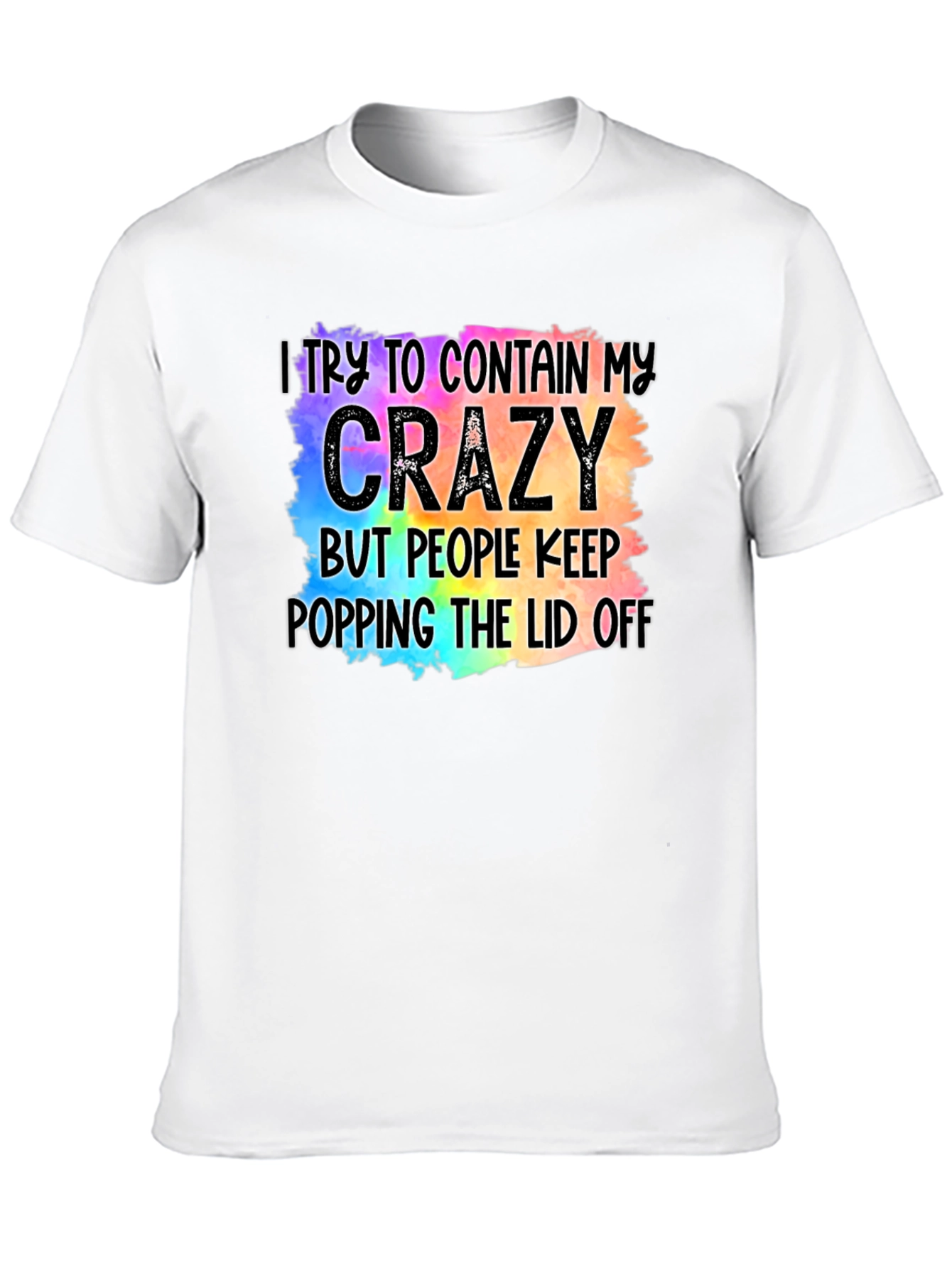 Crazy Lid Black T-Shirt
