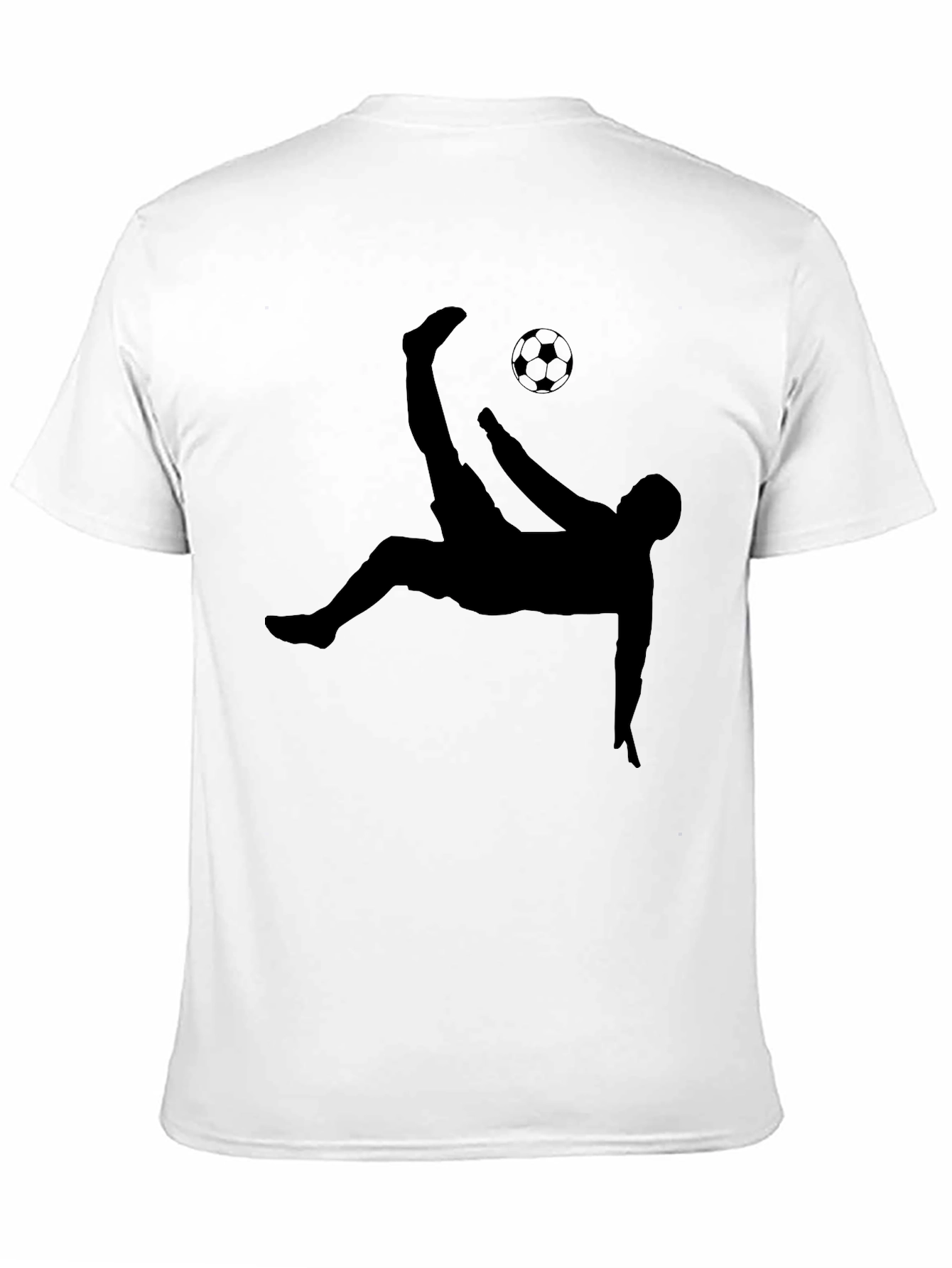 Soccer Kick T-Shirt - Black Graphic Tee