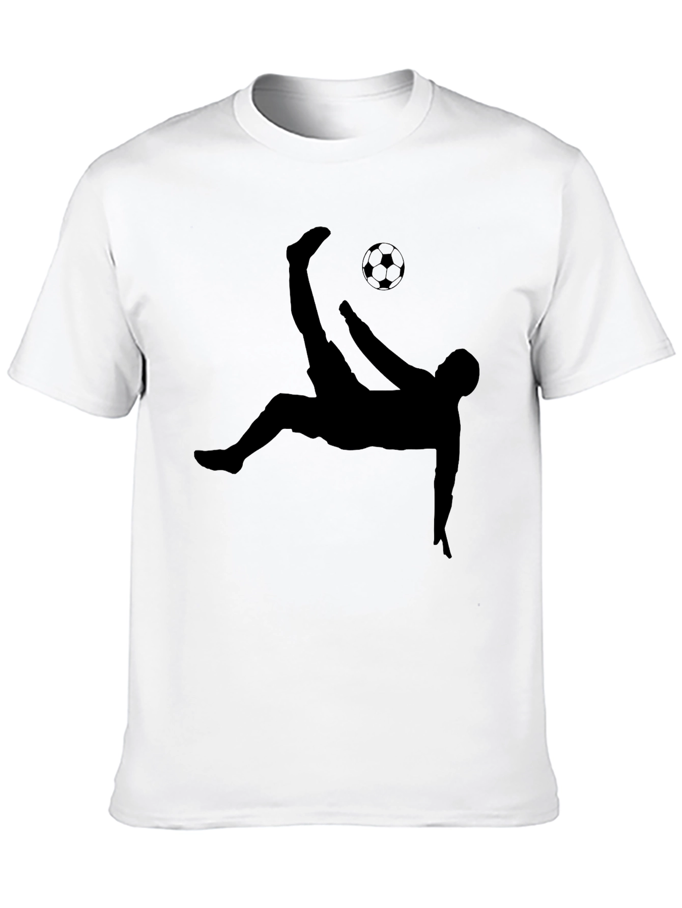 Soccer Kick T-Shirt - Black Graphic Tee