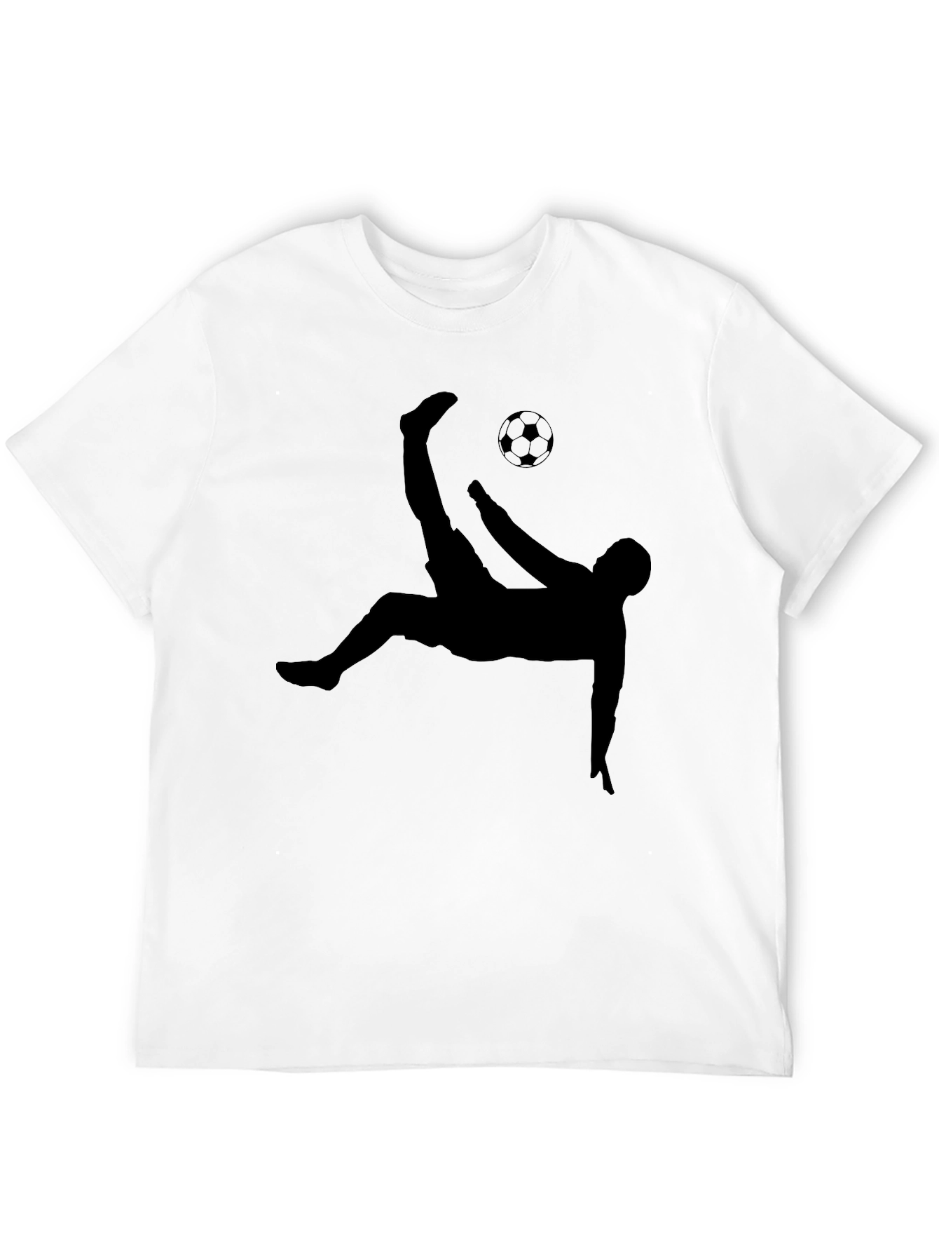 Soccer Kick T-Shirt - Black Graphic Tee