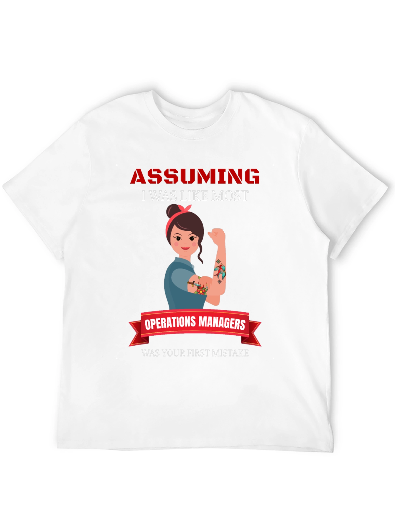 Operations Manager Rosie the Riveter T-Shirt