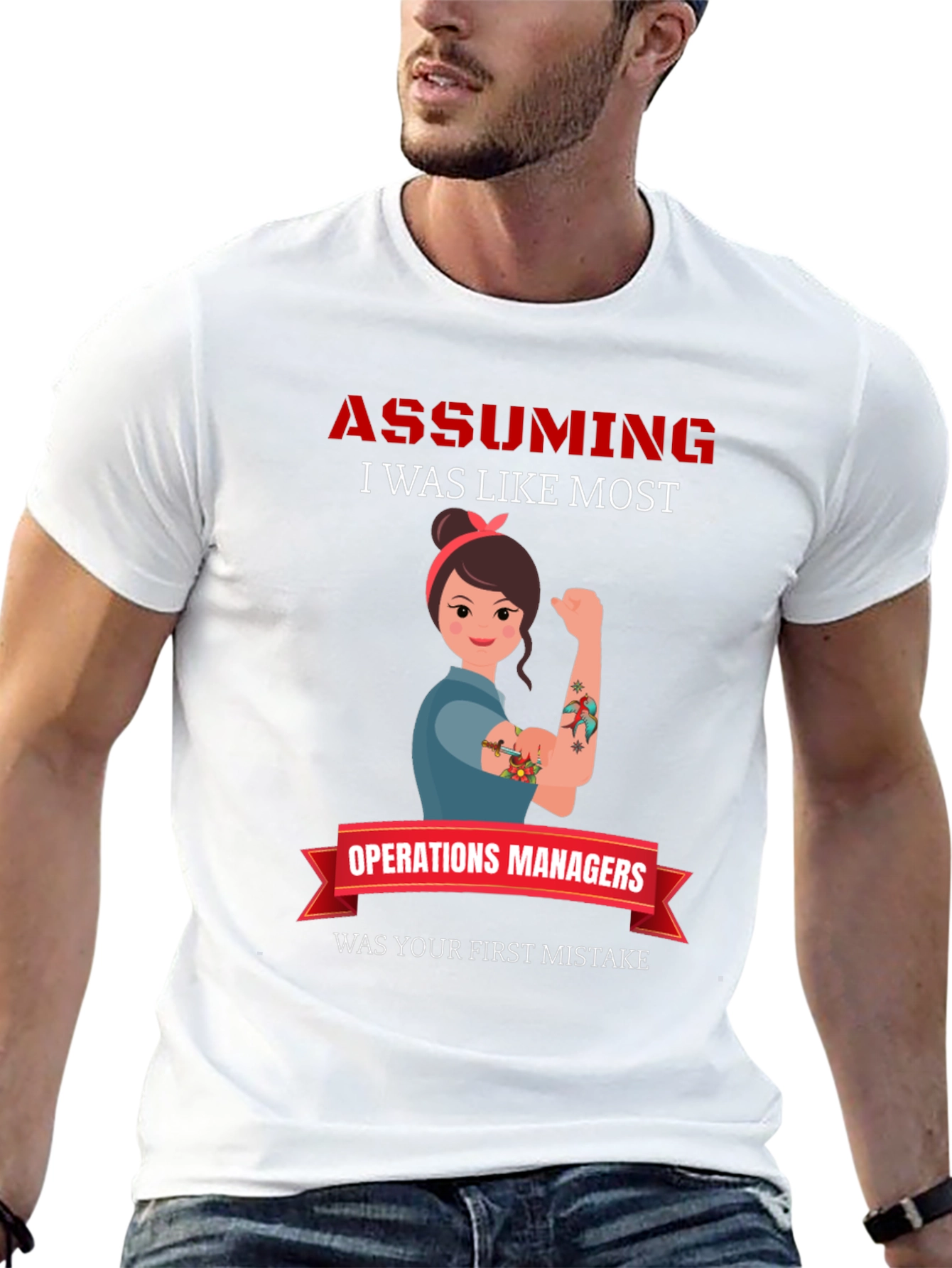 Operations Manager Rosie the Riveter T-Shirt