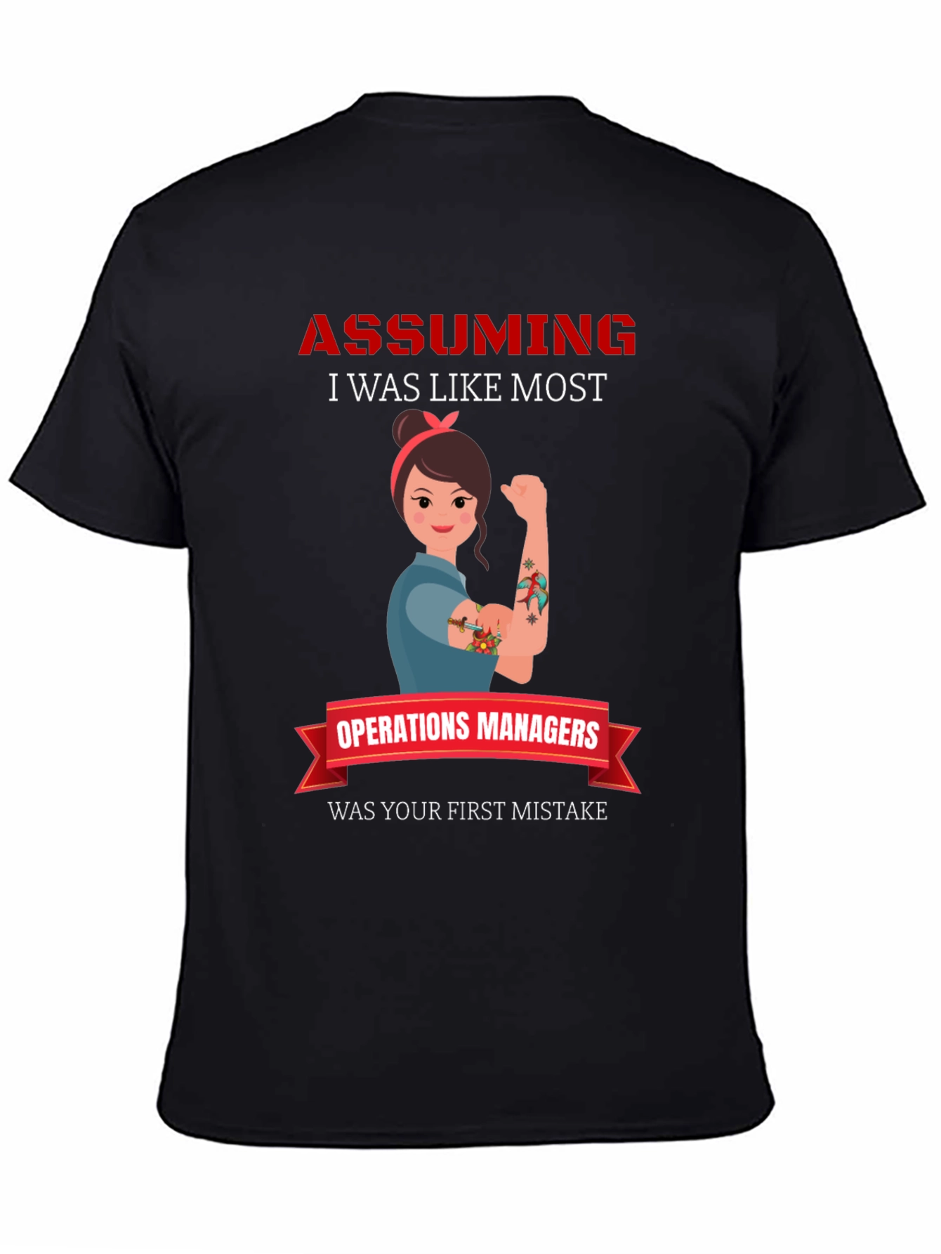 Operations Manager Rosie the Riveter T-Shirt