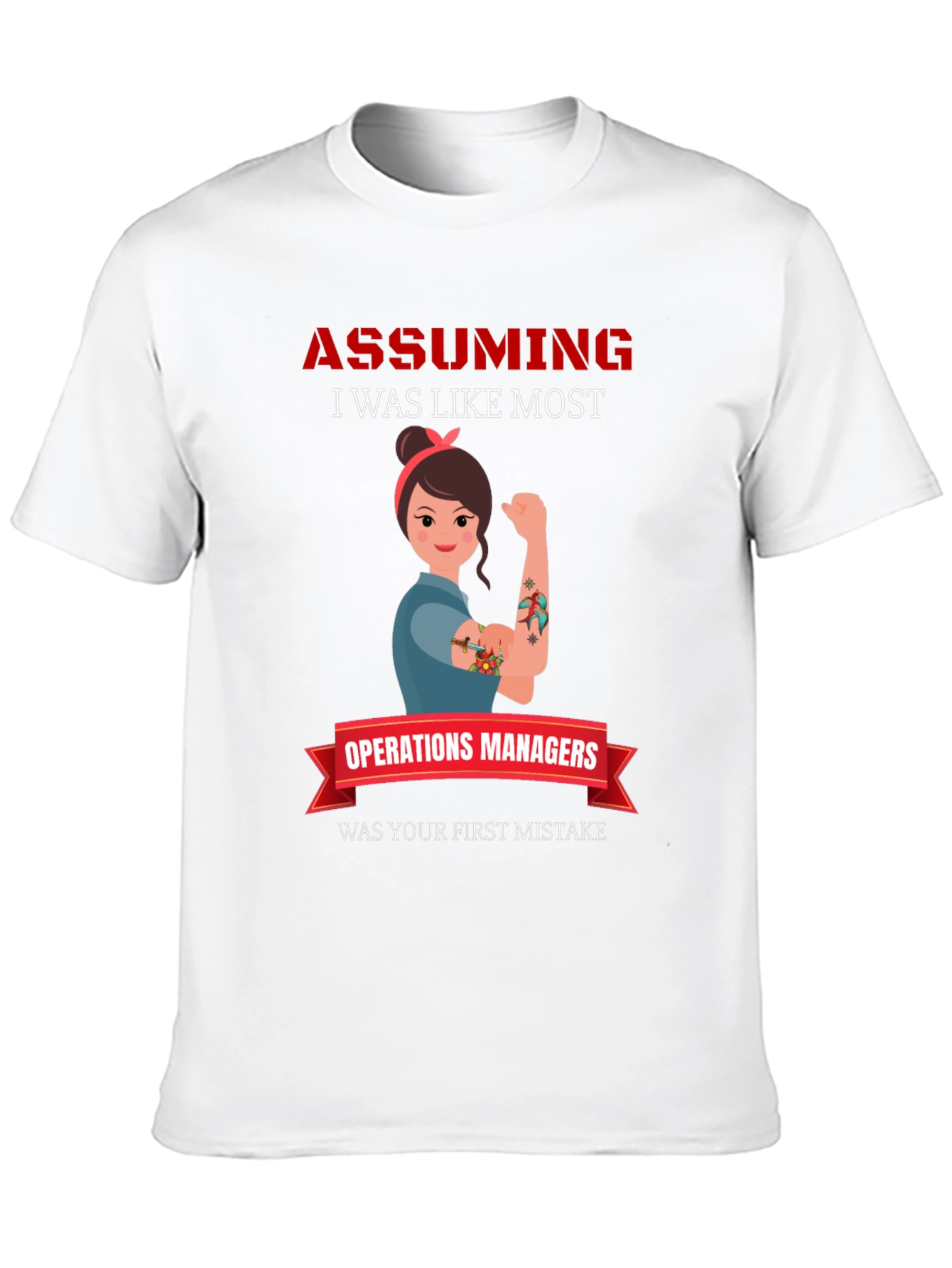 Operations Manager Rosie the Riveter T-Shirt