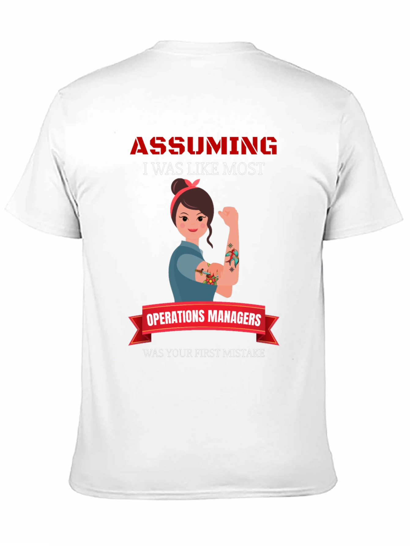 Operations Manager Rosie the Riveter T-Shirt