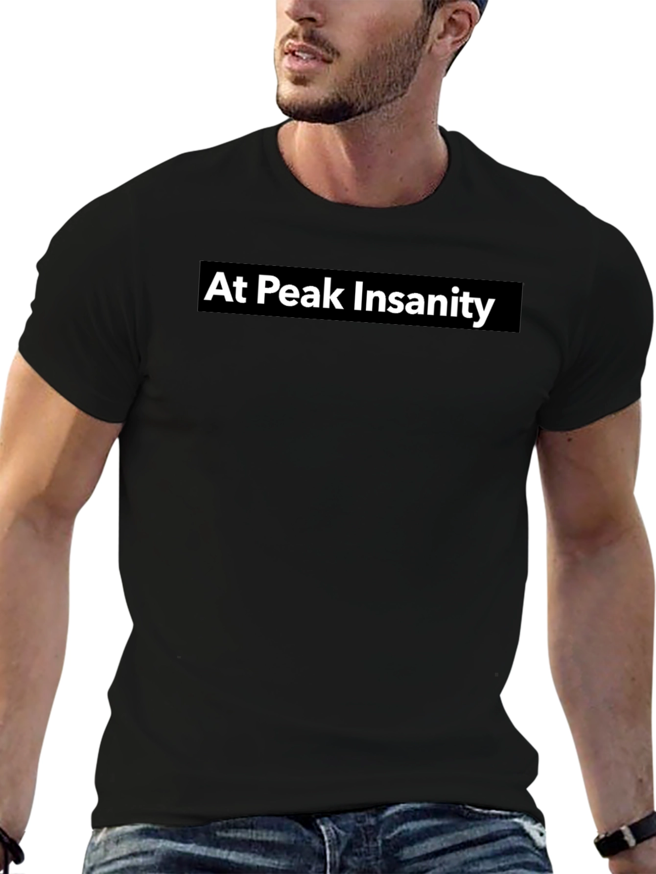 At Peak Insanity Black T-Shirt