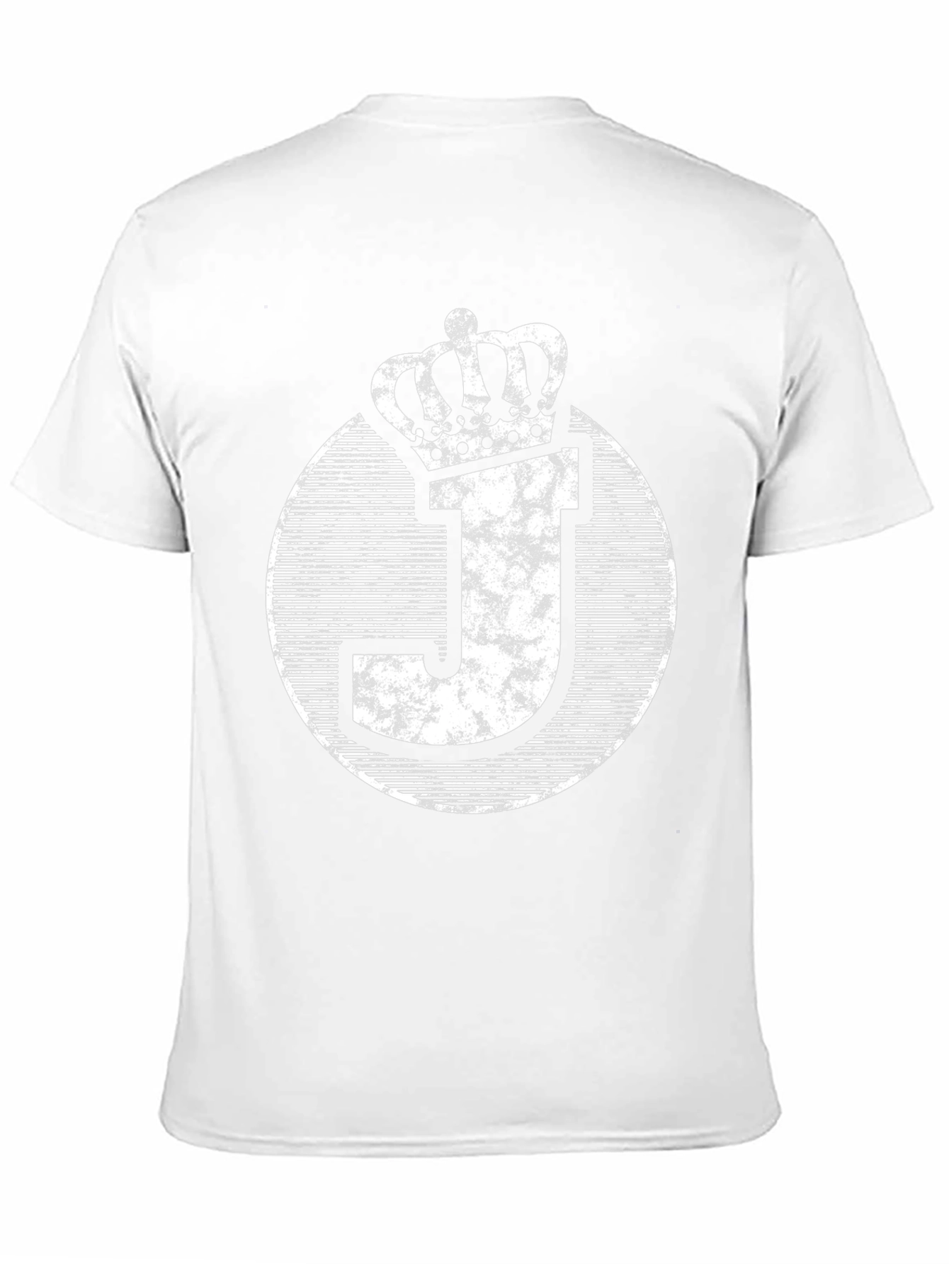 King J Initial Black T-Shirt