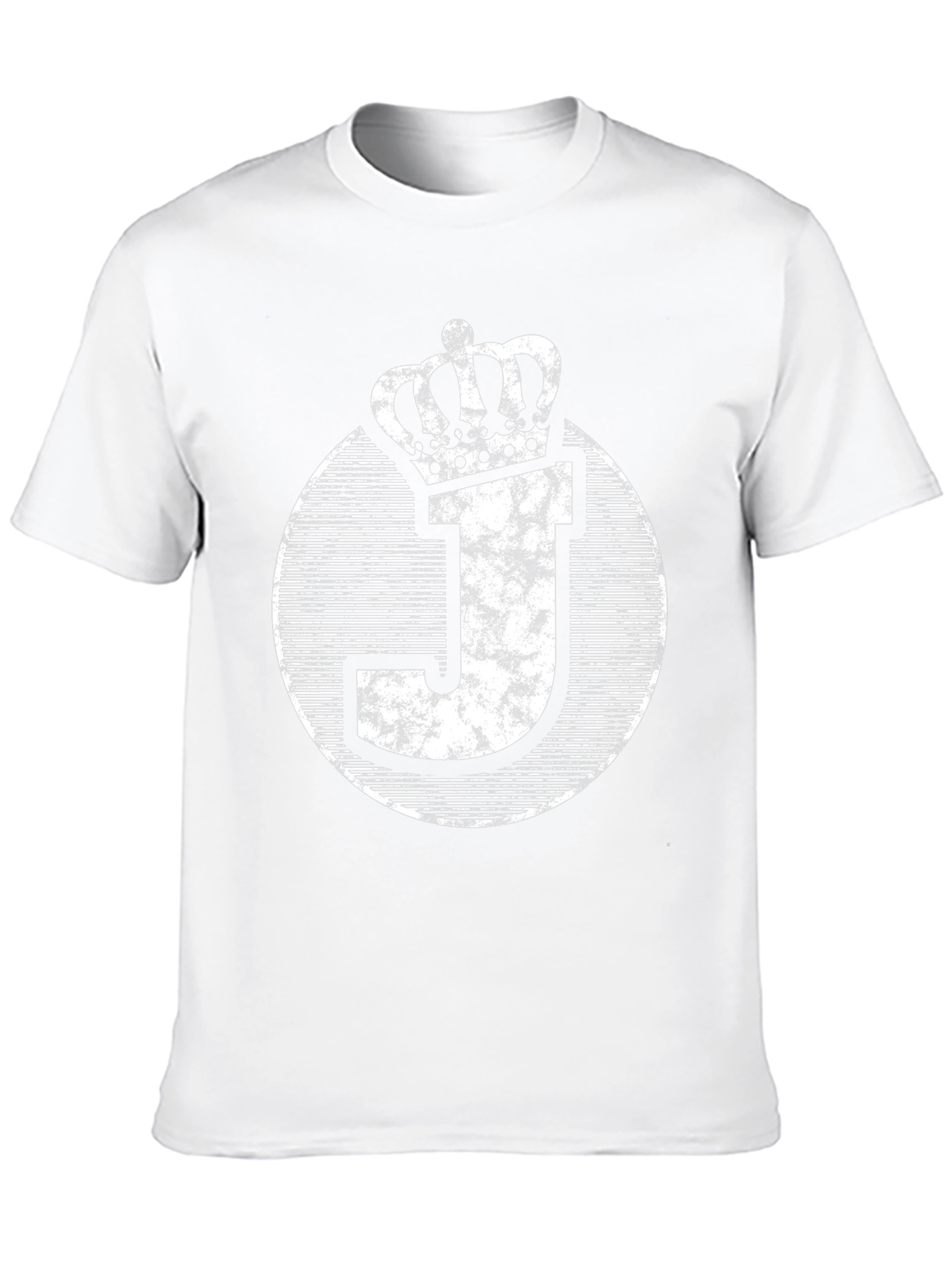 King J Initial Black T-Shirt