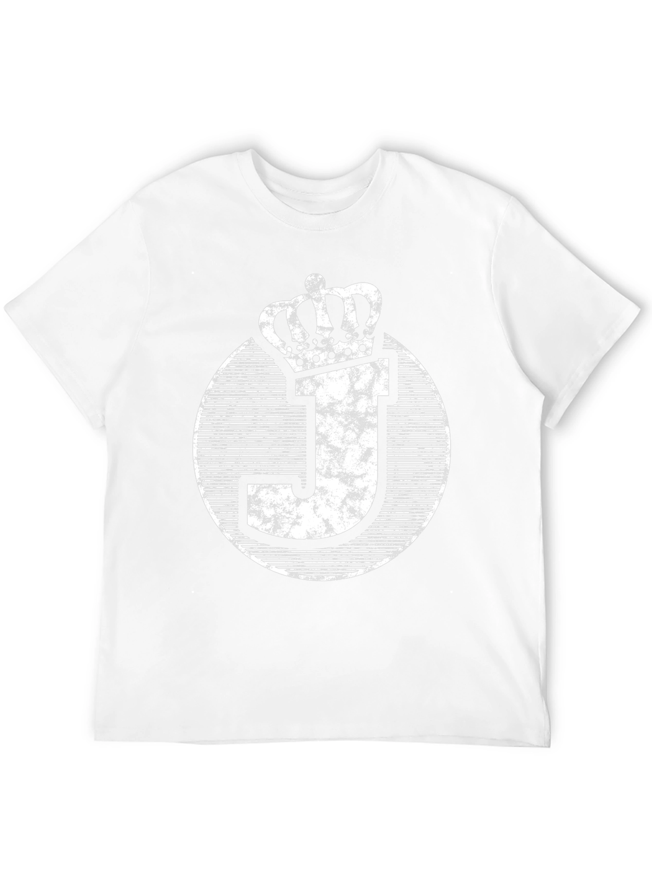 King J Initial Black T-Shirt
