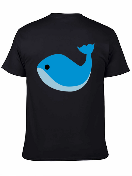 Whale Graphic Tee - Casual Comfort