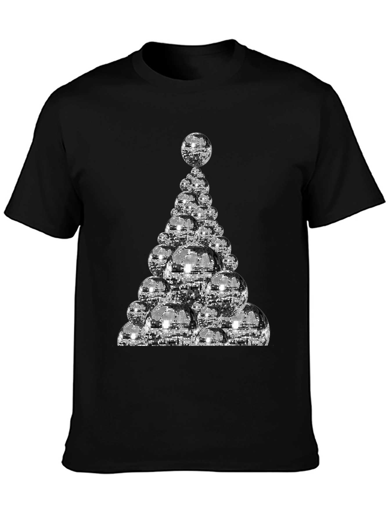 Disco Ball Christmas Tree T-Shirt