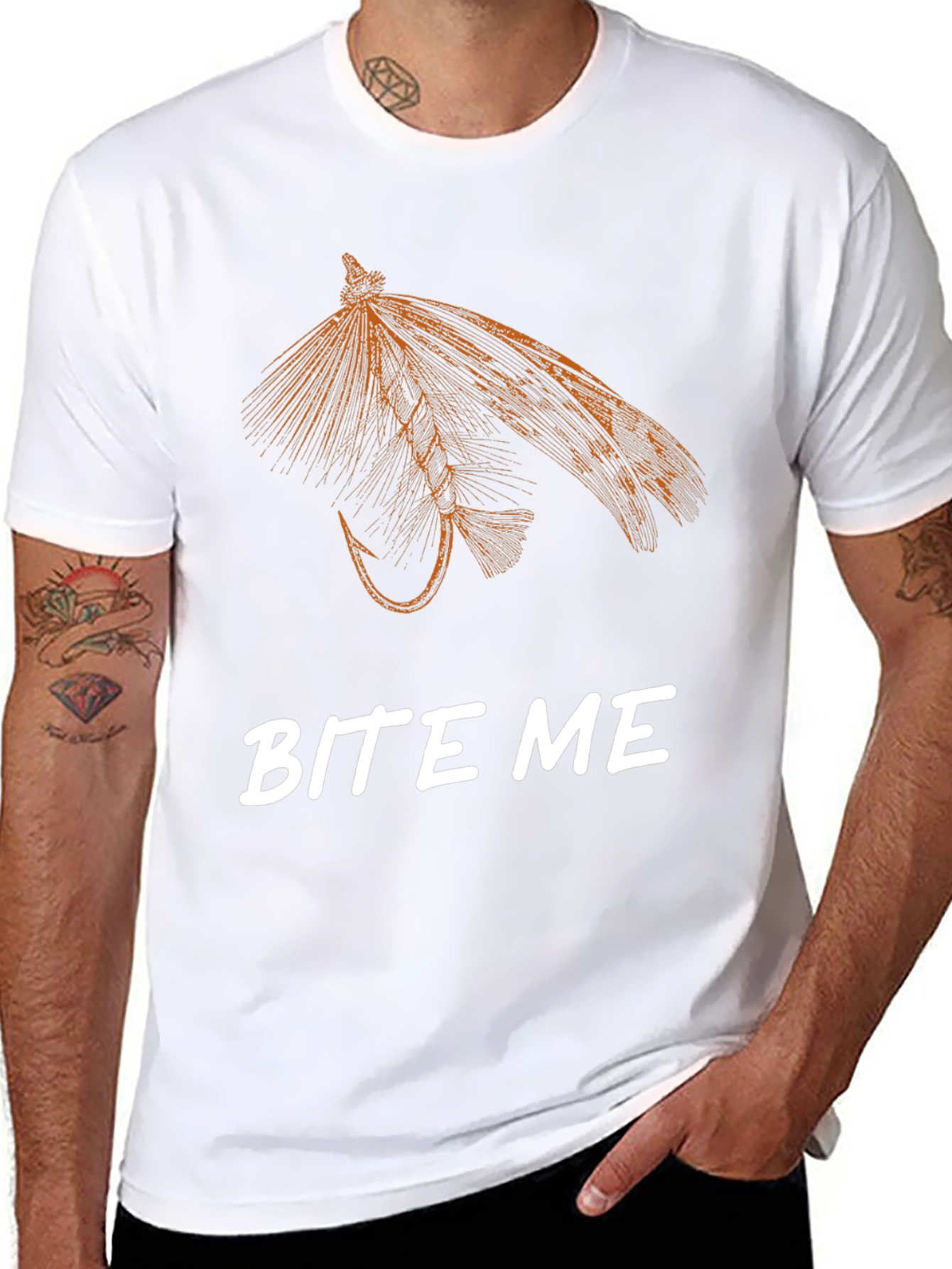 Bite Me Fly Fishing T-Shirt