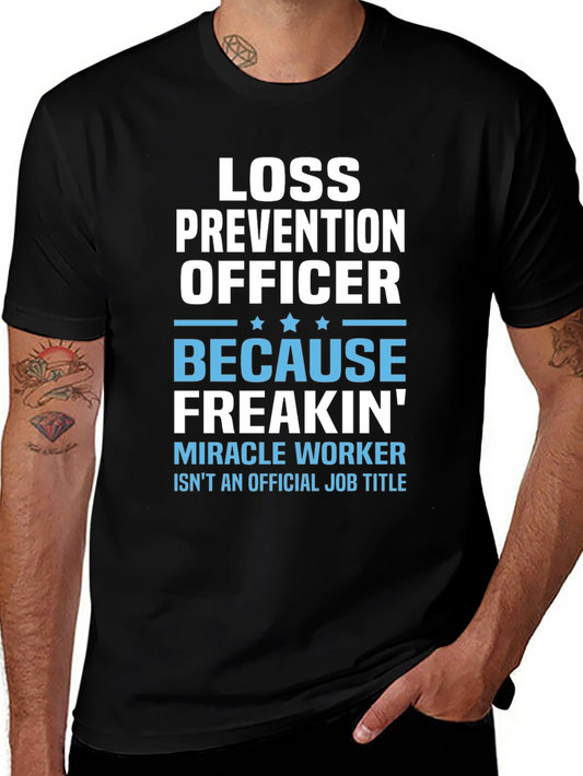 Loss Prevention Officer Funny Job Title T-Shirt