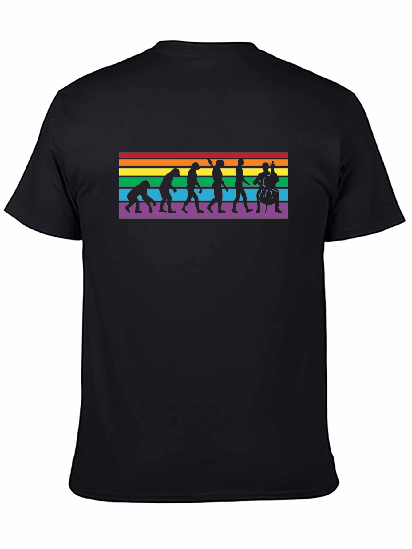 Evolution of Music LGBTQ+ T-Shirt