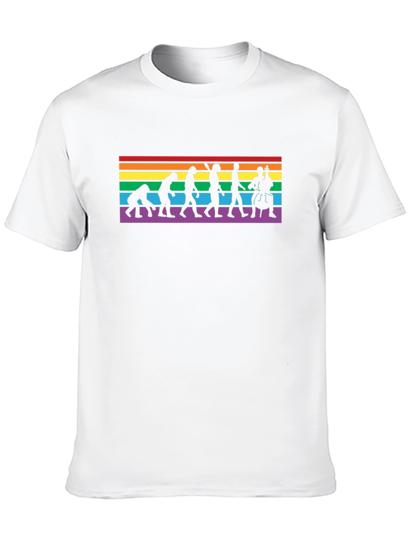 Evolution of Music LGBTQ+ T-Shirt