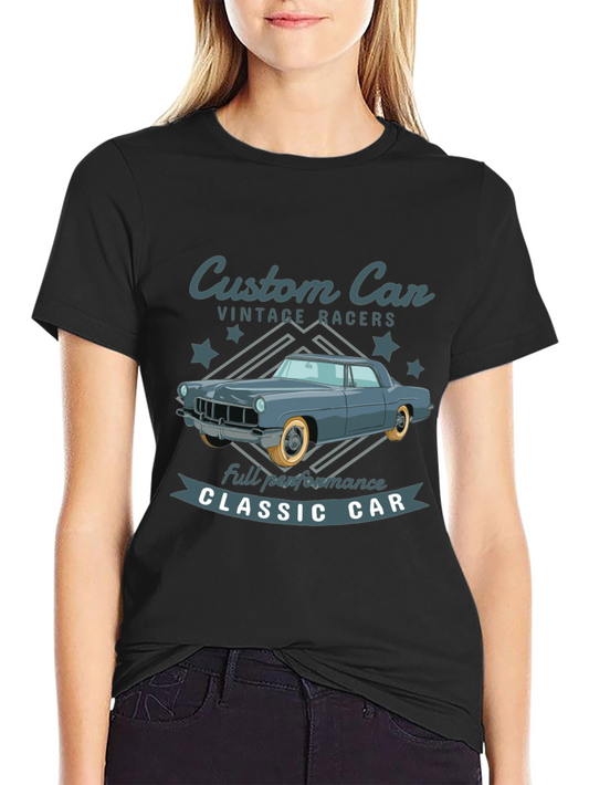 Vintage Car Graphic T-Shirt - Custom Car Design