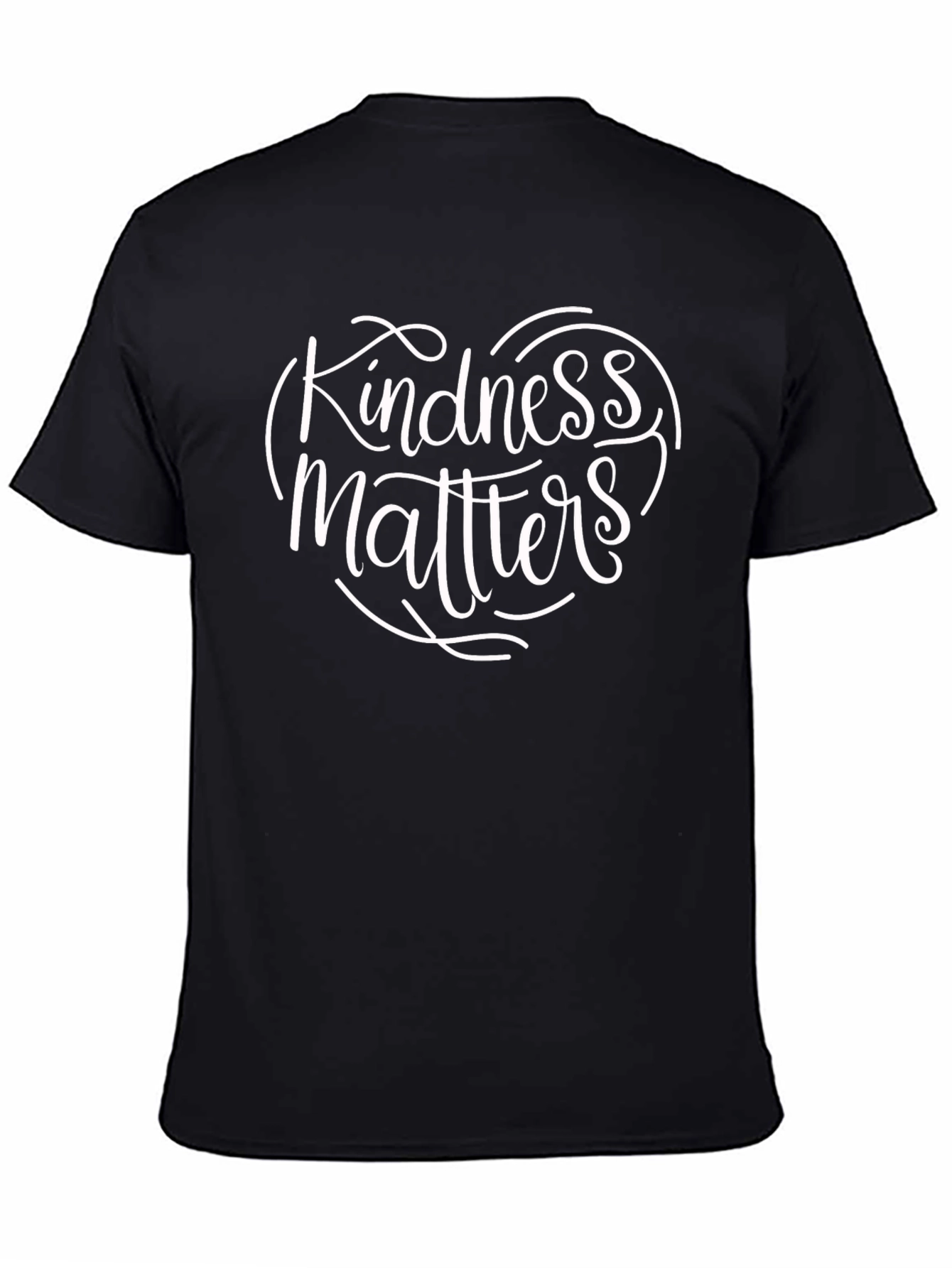Kindness Matters Graphic Tee - Black Unisex Shirt
