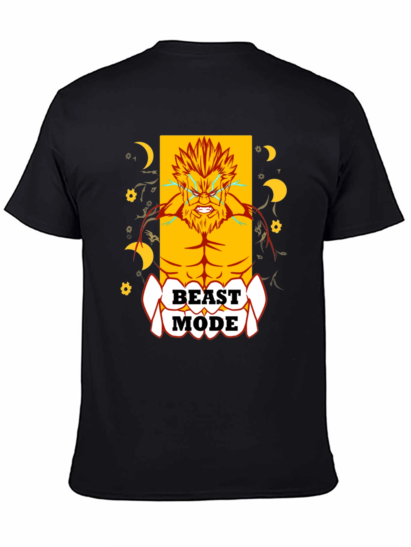 Beast Mode Graphic Print T-Shirt