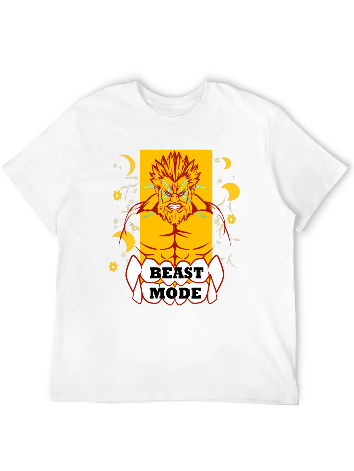 Beast Mode Graphic Print T-Shirt