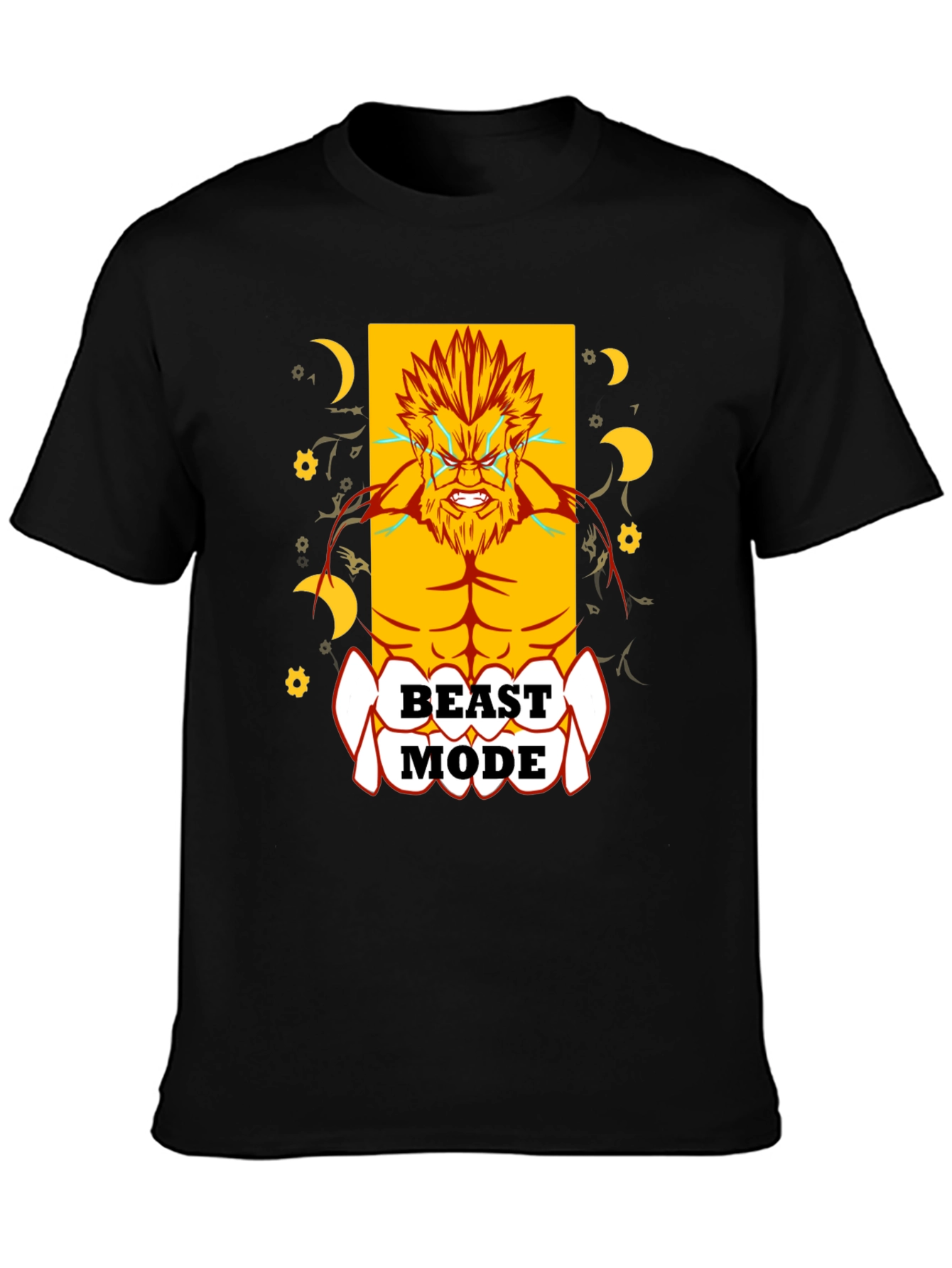 Beast Mode Graphic Print T-Shirt