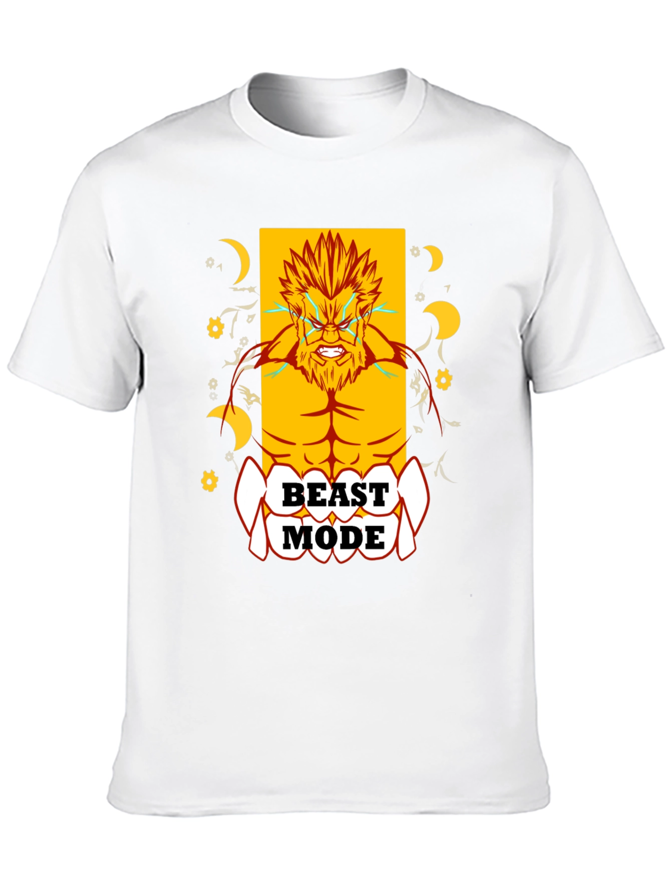 Beast Mode Graphic Print T-Shirt