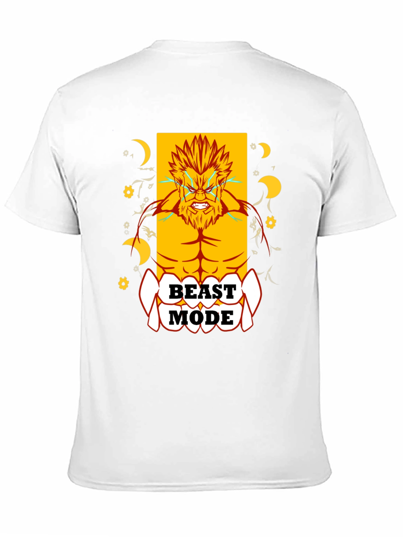 Beast Mode Graphic Print T-Shirt