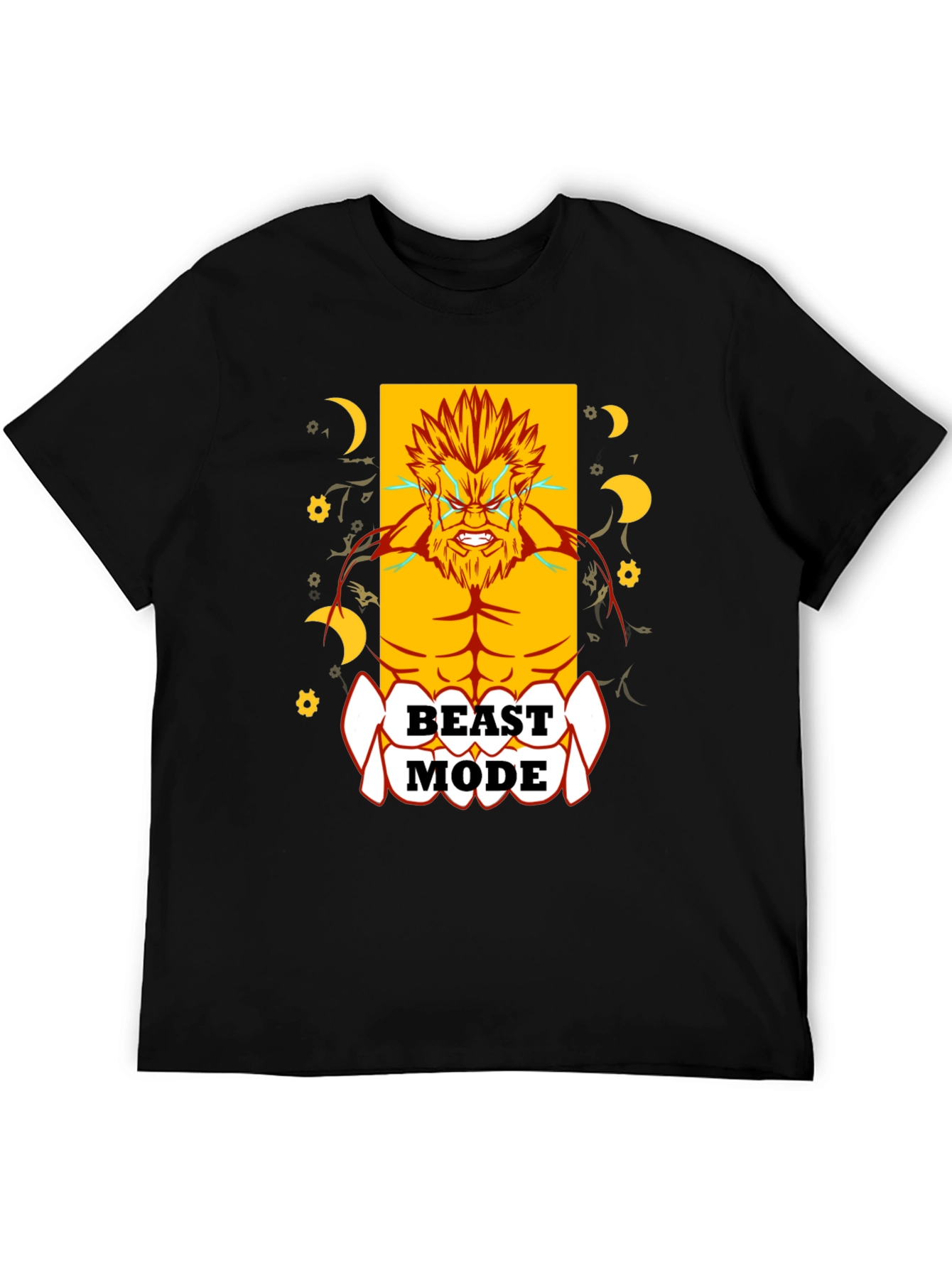 Beast Mode Graphic Print T-Shirt