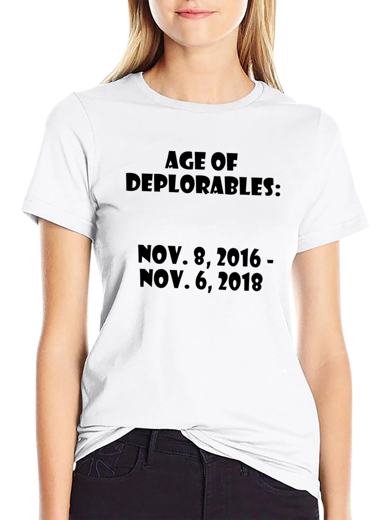 Age of Deplorables Political Graphic T-Shirt