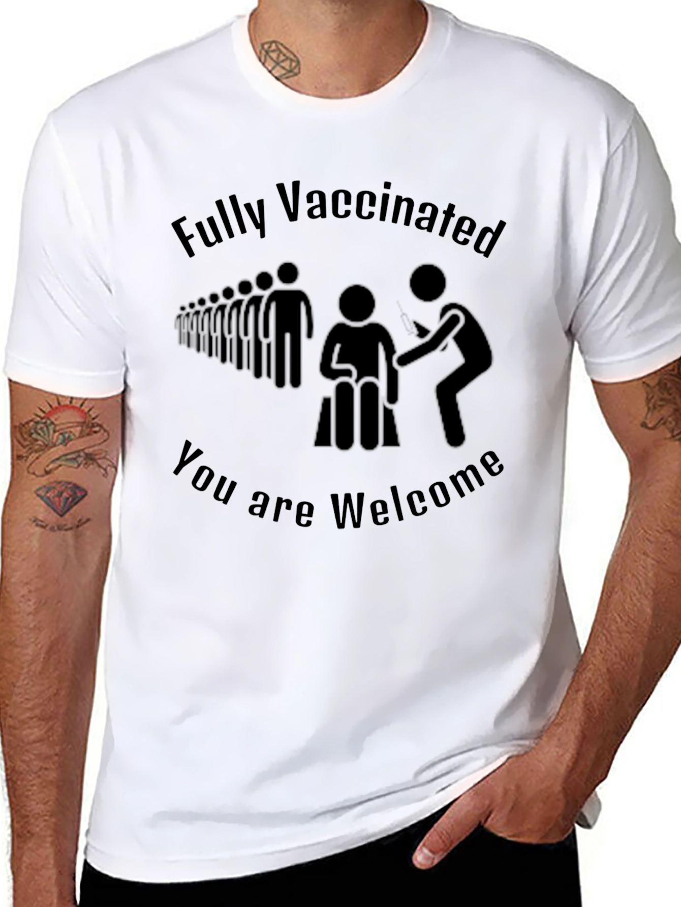 Fully Vaccinated Youre Welcome T-Shirt