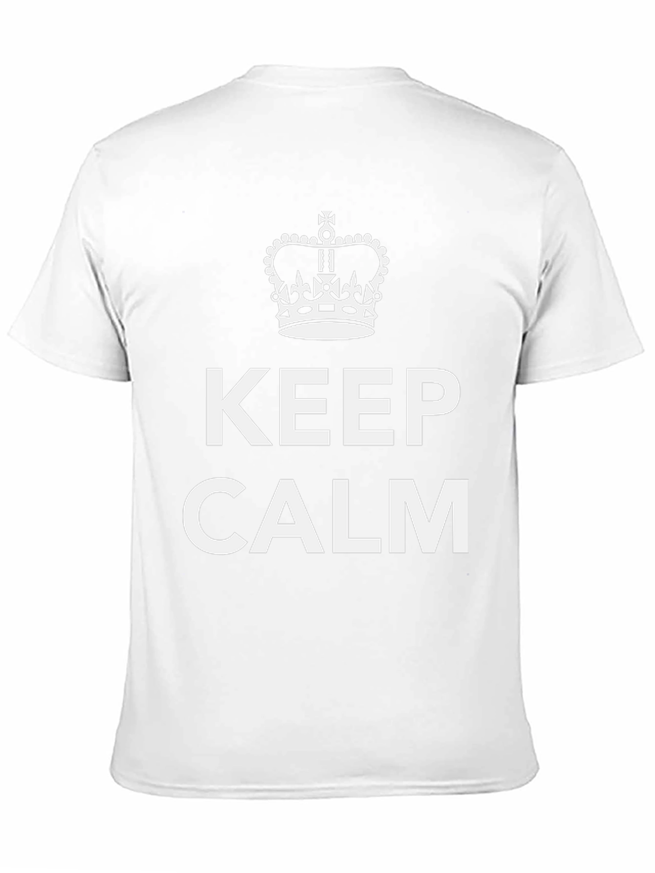 Keep Calm Graphic Tee - Stylish Comfort