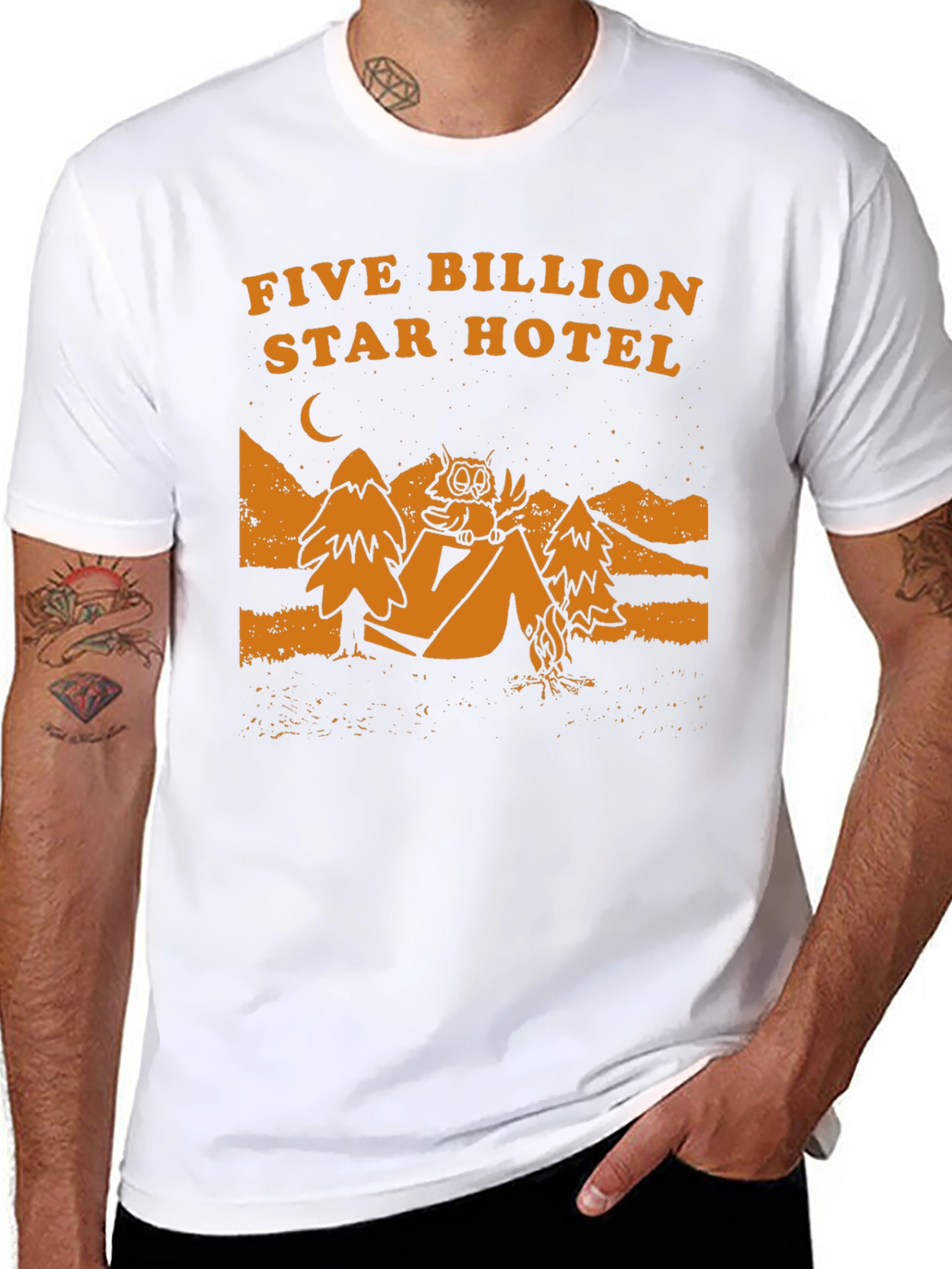 Five Billion Star Hotel Graphic T-Shirt
