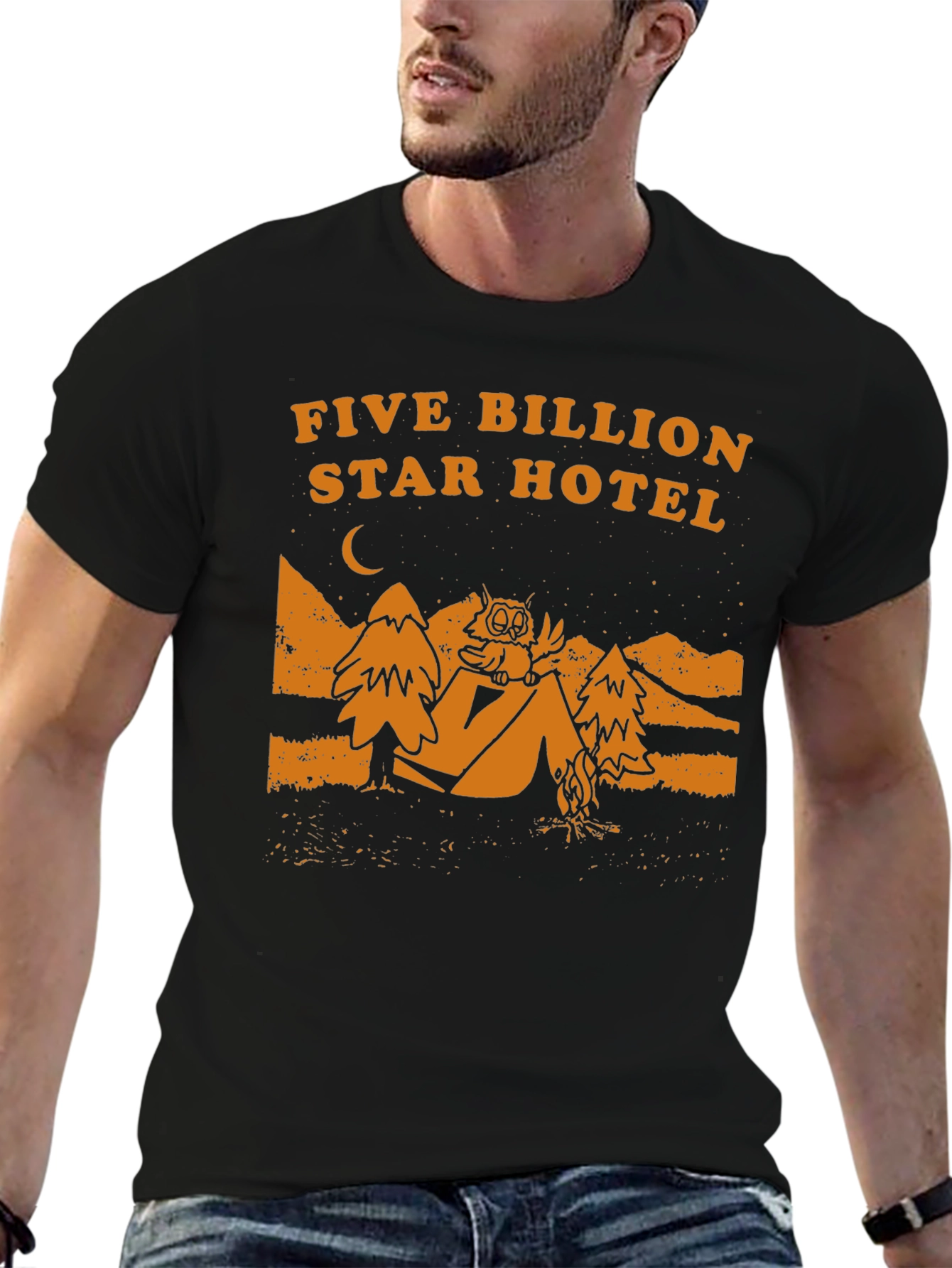 Five Billion Star Hotel Graphic T-Shirt