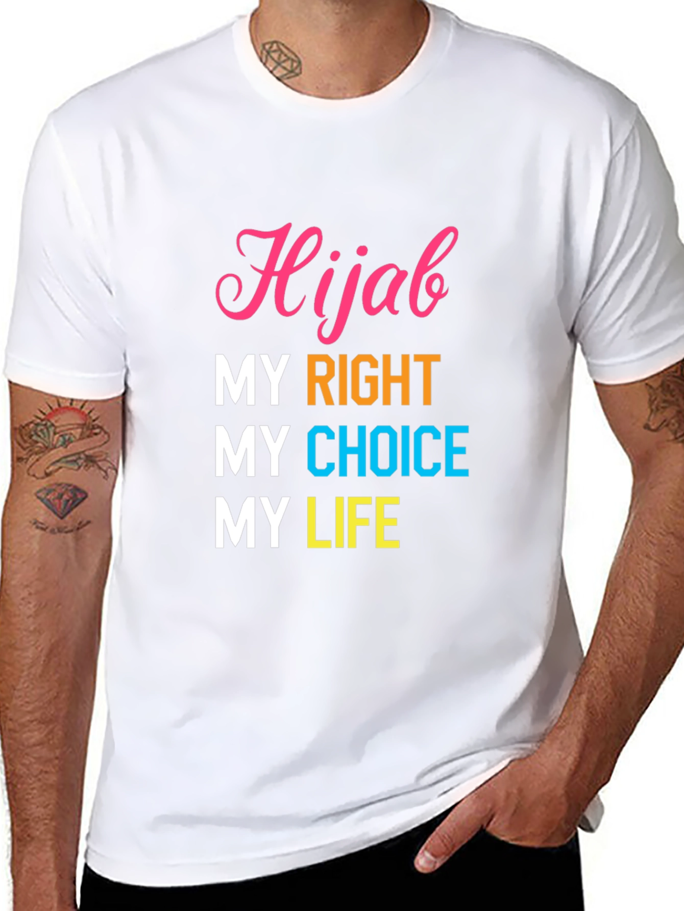 Hijab My Right My Choice T-Shirt