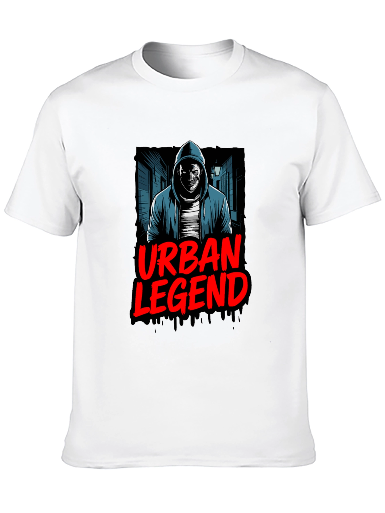 Urban Legend Graphic Black T-Shirt
