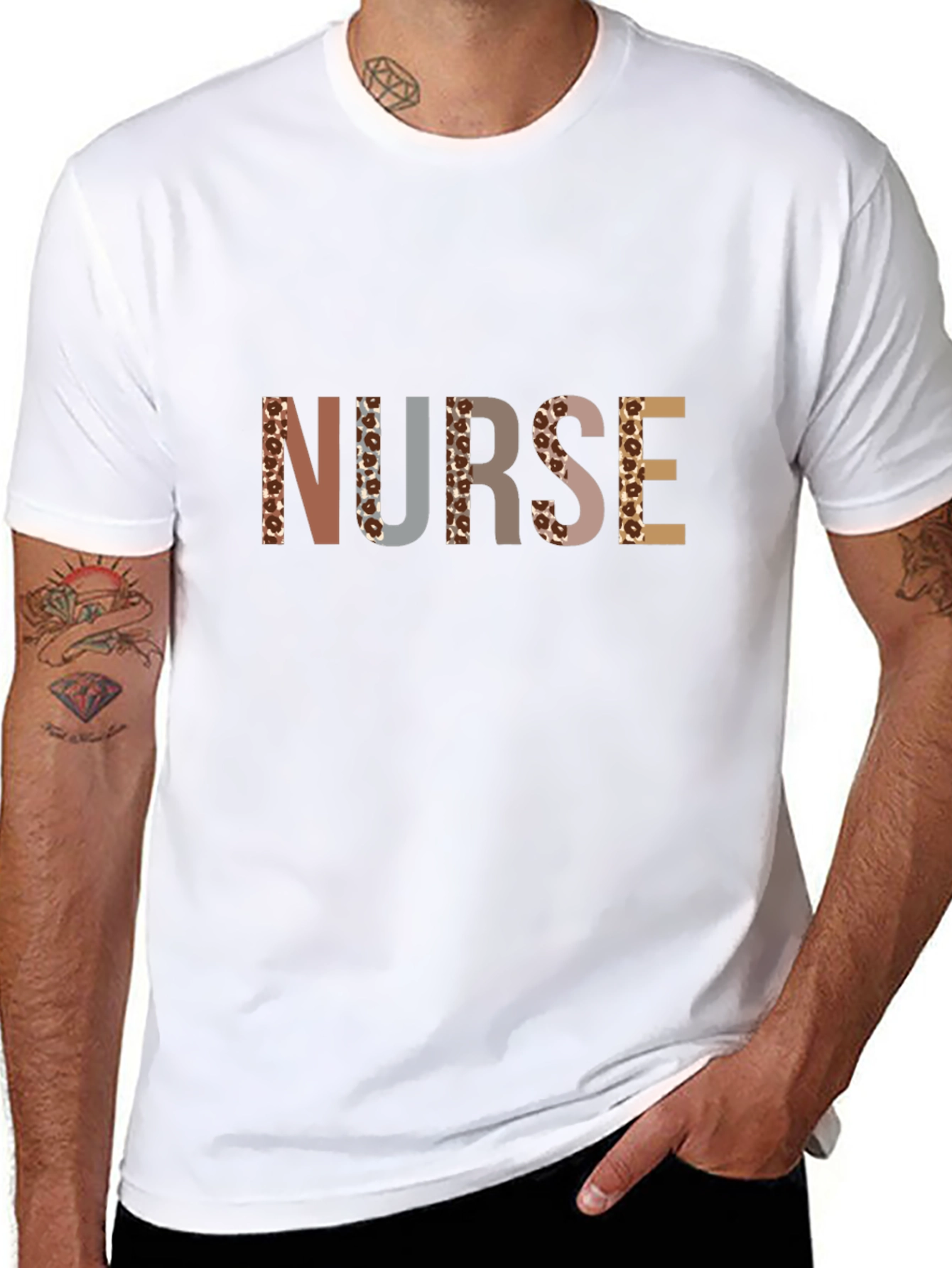 Nurse Graphic T-Shirt - Novelty Print