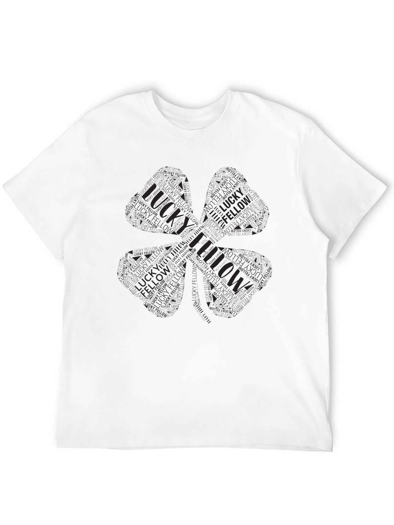 Lucky Fellow Clover T-Shirt - Stylish & Unique Design