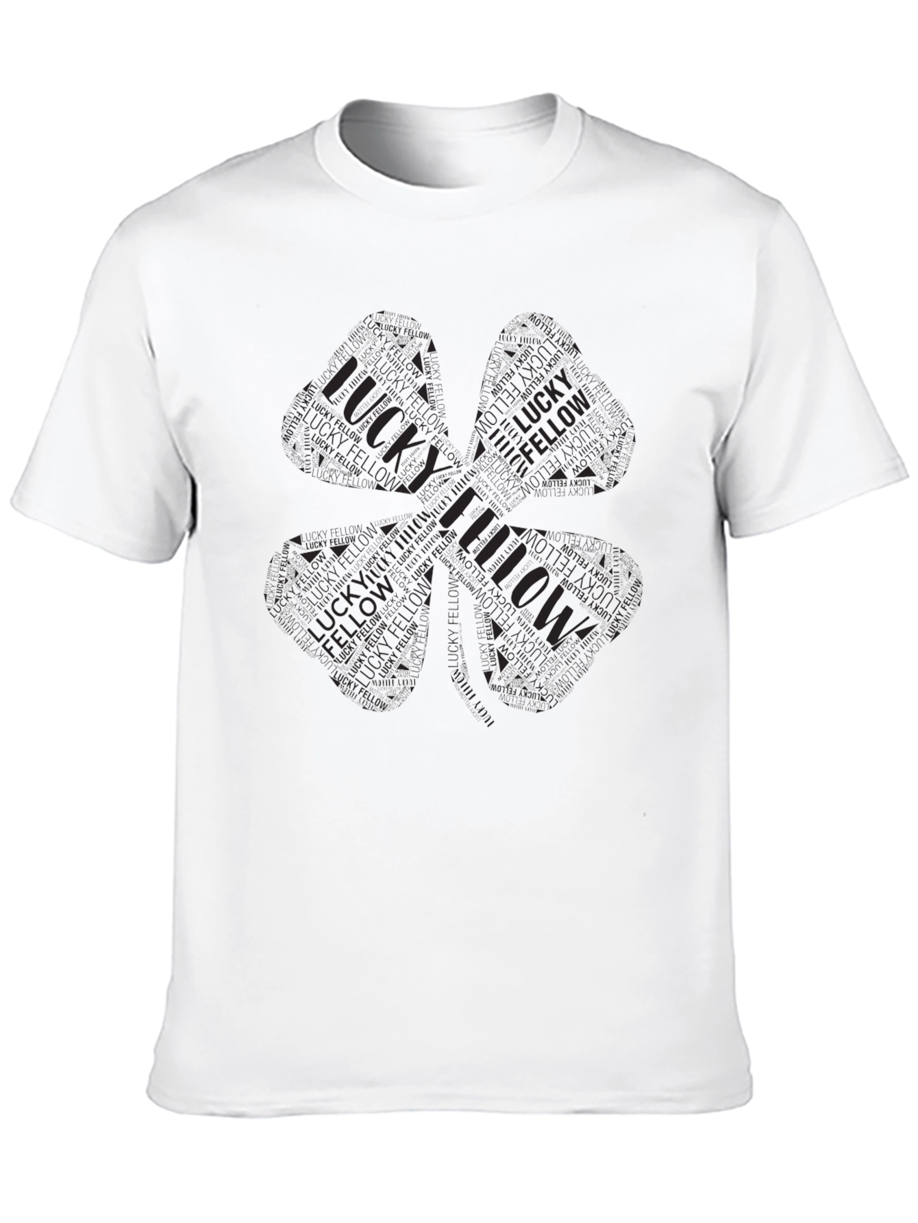 Lucky Fellow Clover T-Shirt - Stylish & Unique Design