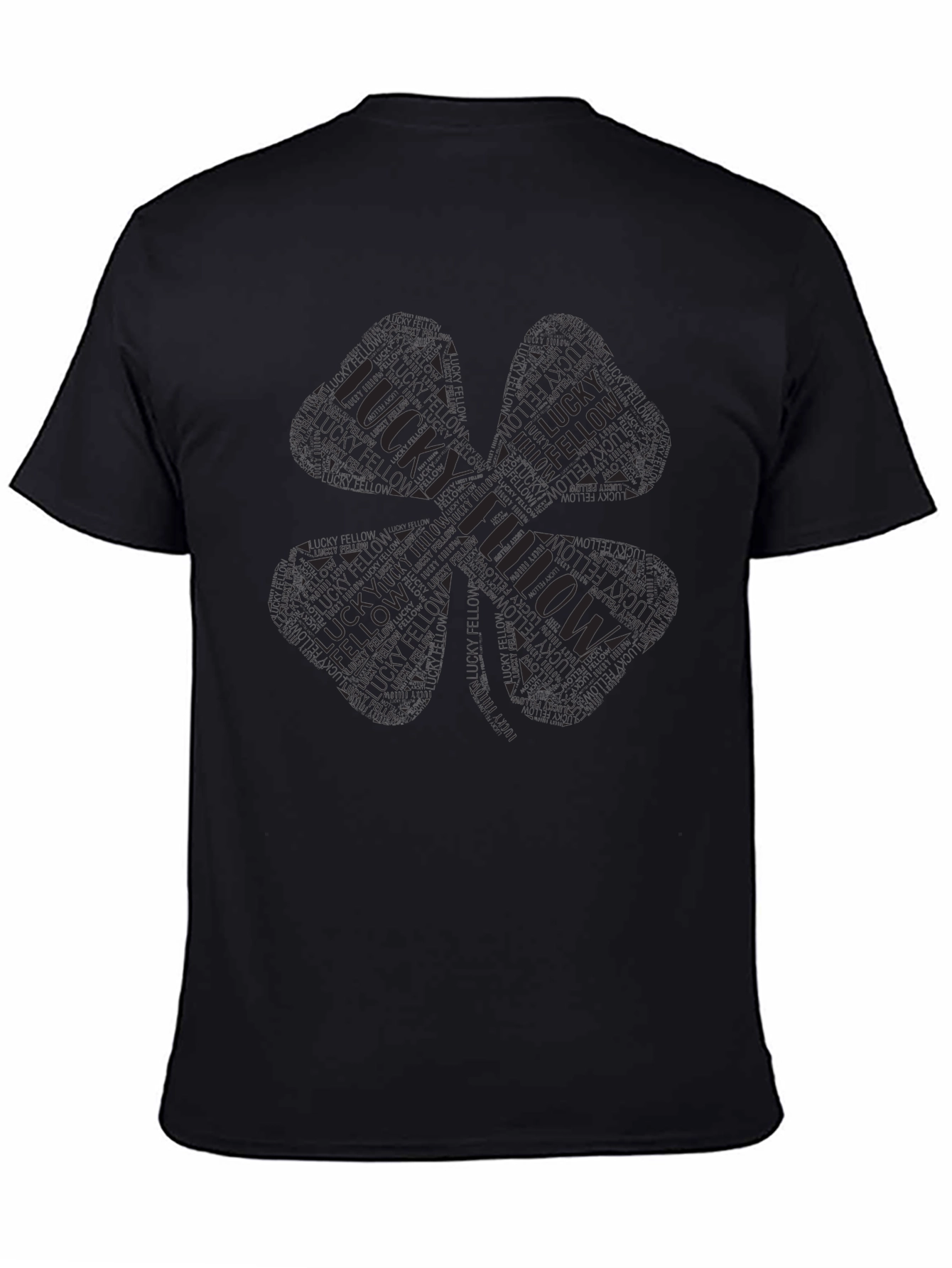 Lucky Fellow Clover T-Shirt - Stylish & Unique Design