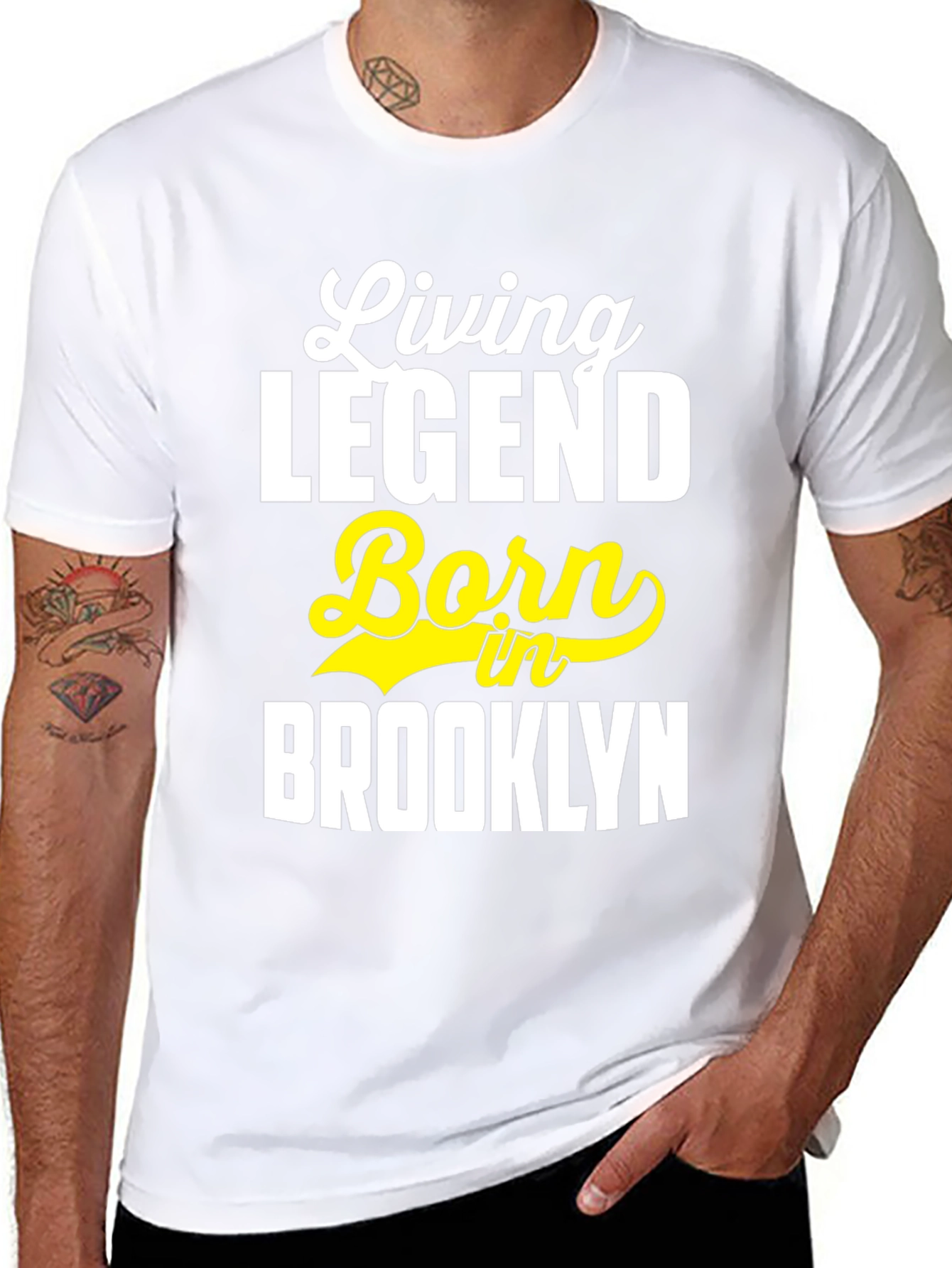 Living Legend Born in Brooklyn Graphic Tee