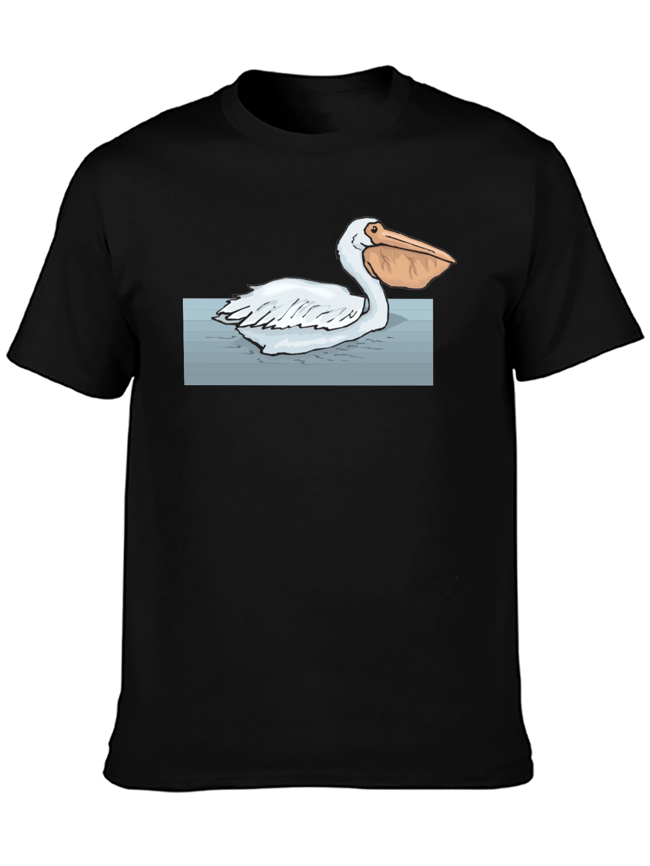 Pelican Graphic Tee - Mens Black T-Shirt
