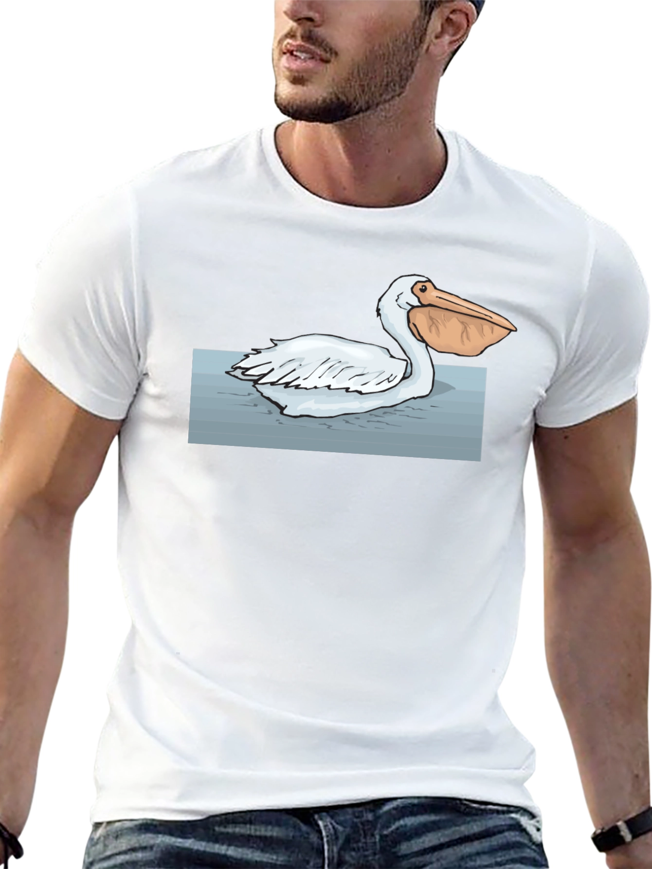 Pelican Graphic Tee - Mens Black T-Shirt