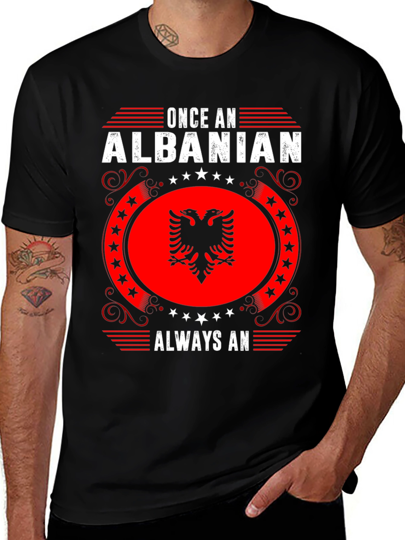 Once Albanian Always An T-Shirt