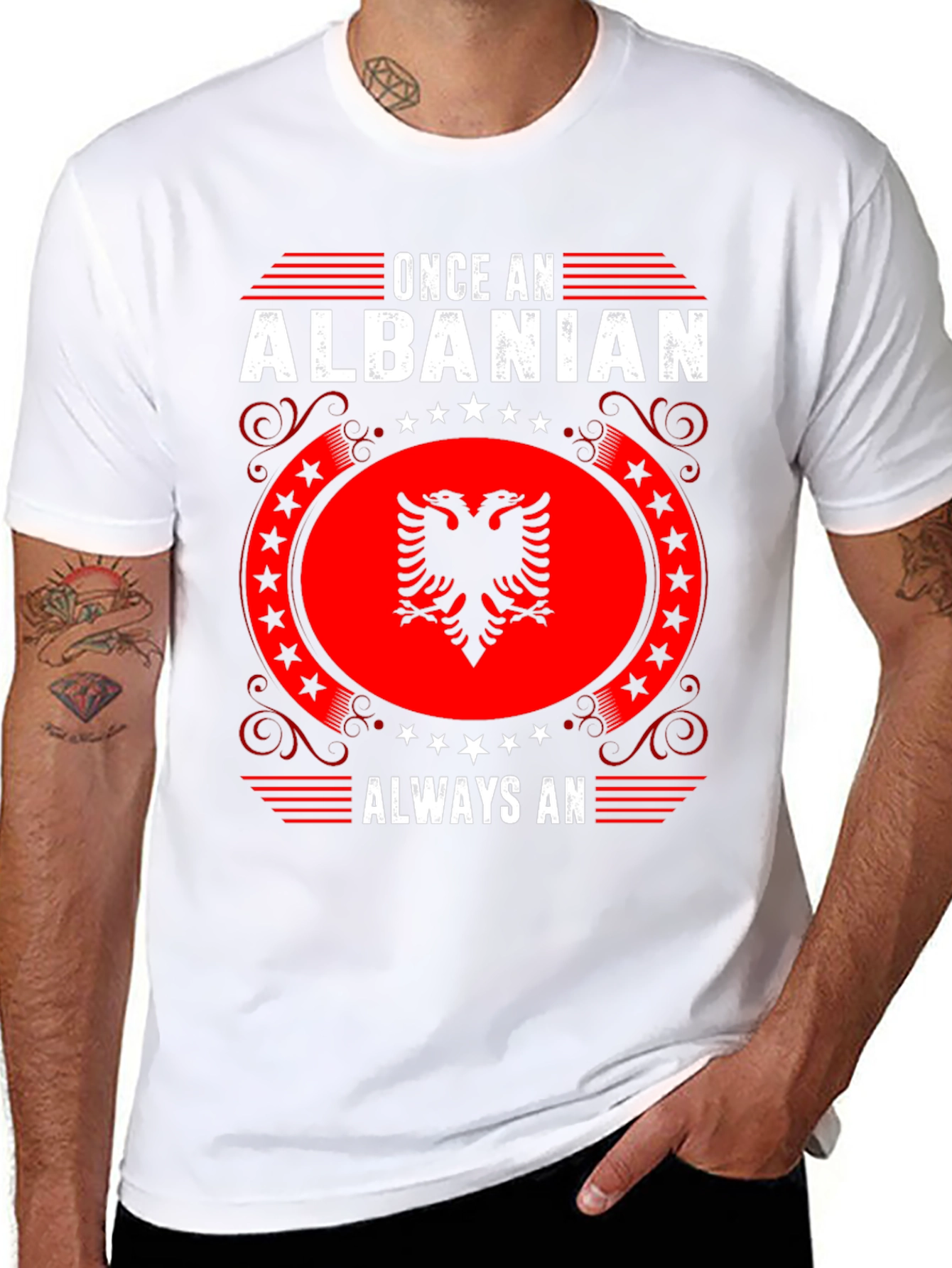 Once Albanian Always An T-Shirt