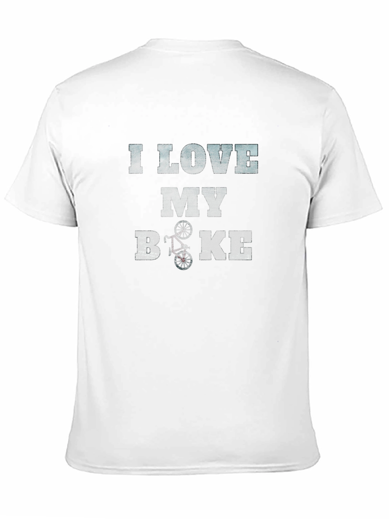 I Love My Bike Black T-Shirt