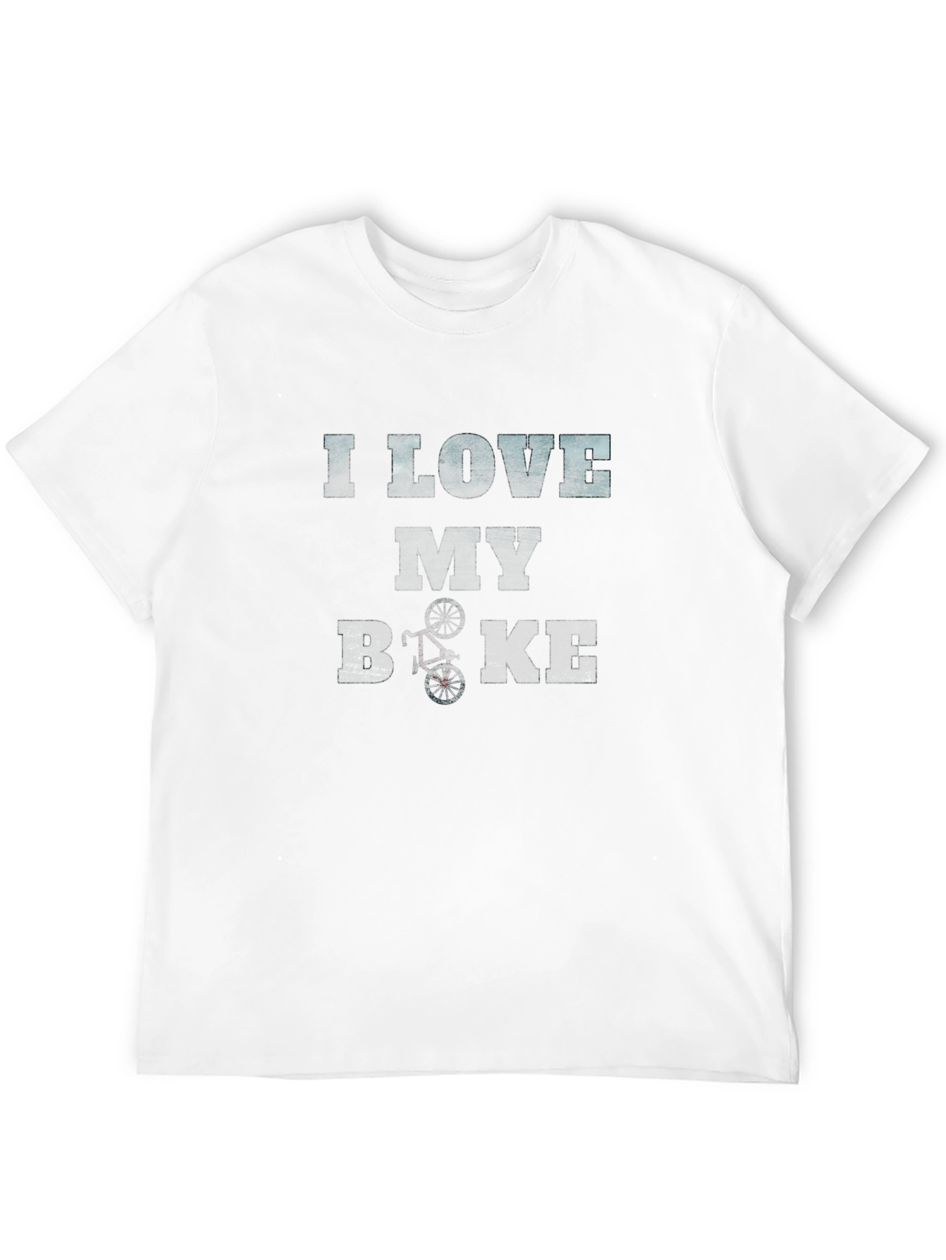 I Love My Bike Black T-Shirt