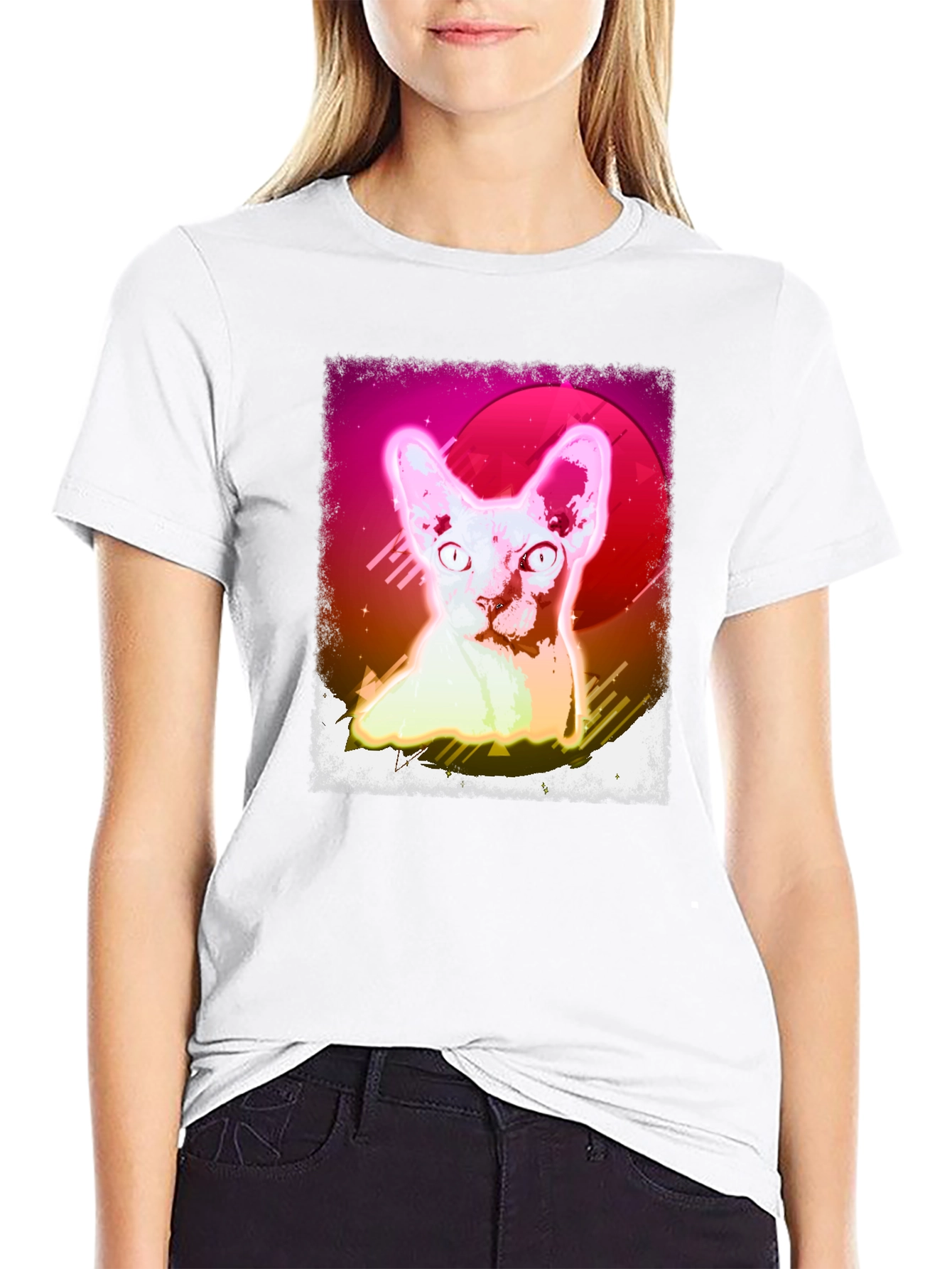 Retro Sphynx Cat T-Shirt