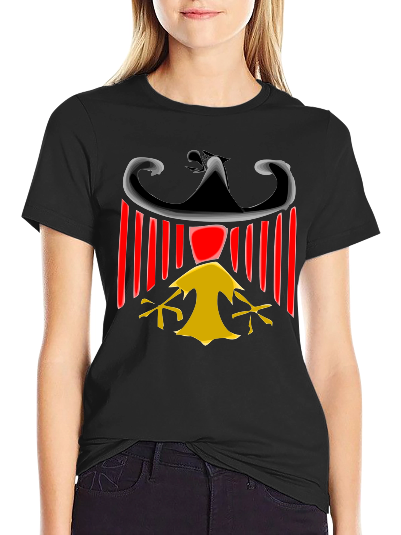 German Eagle Emblem Graphic T-Shirt