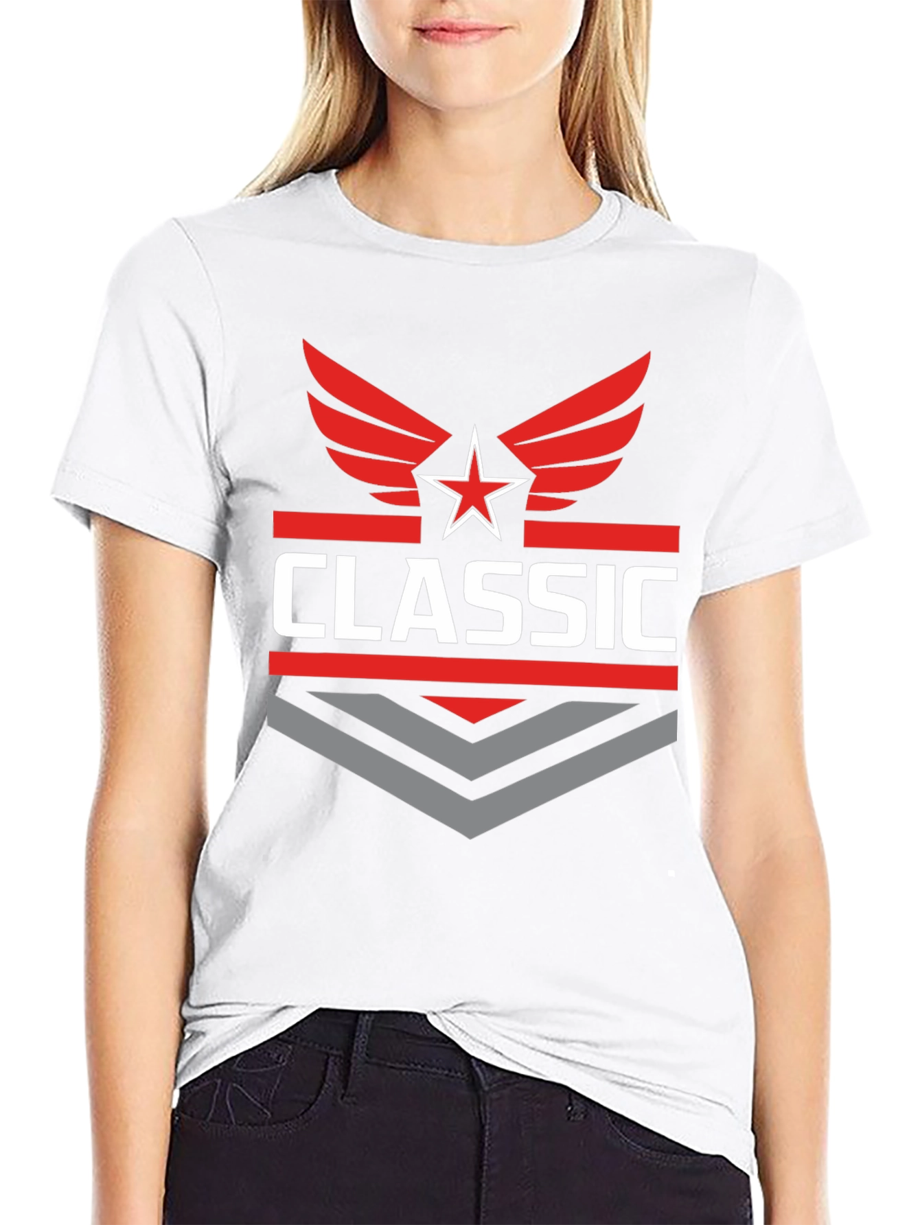 Classic Winged Star Graphic Tee