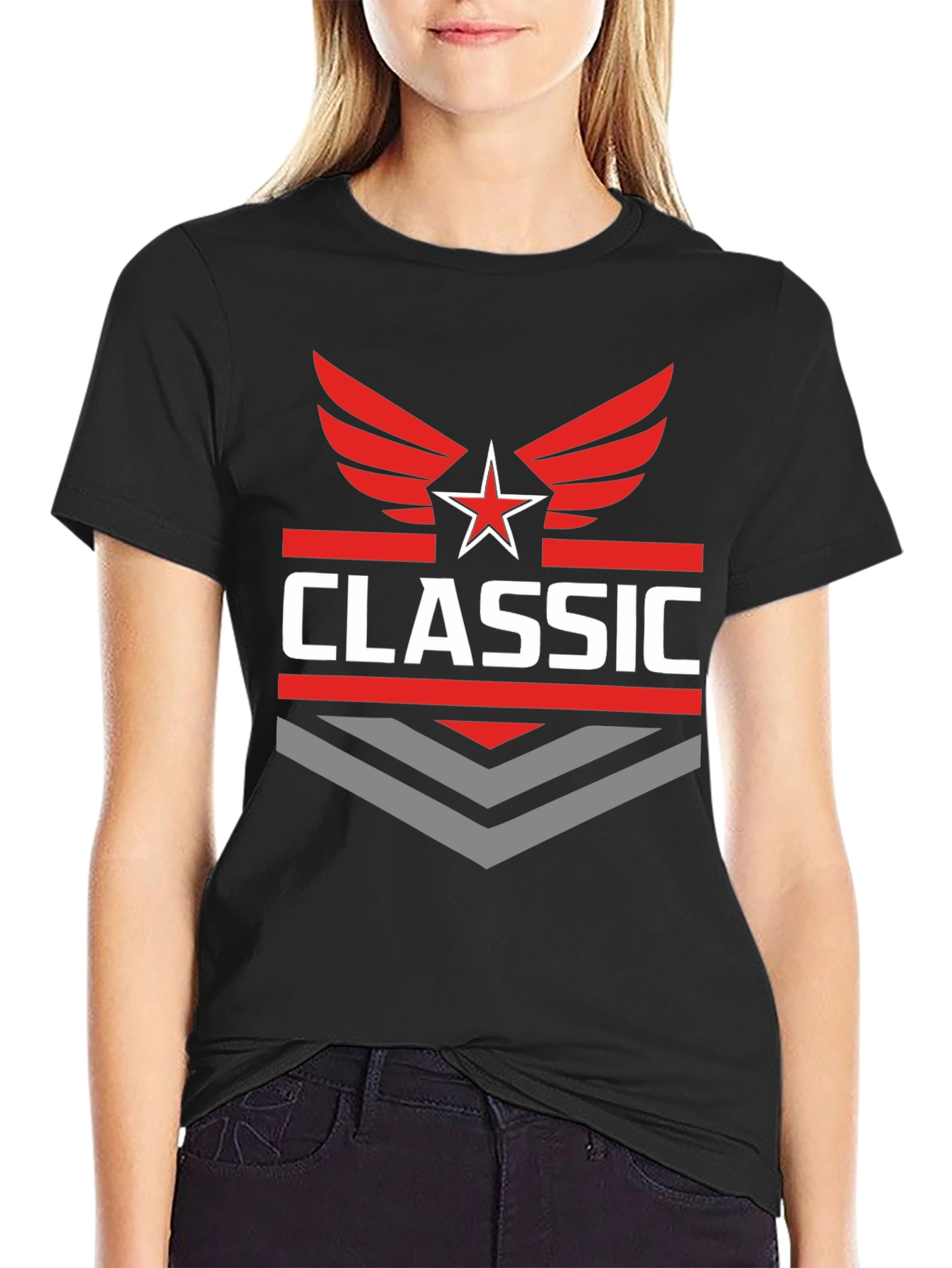 Classic Winged Star Graphic Tee